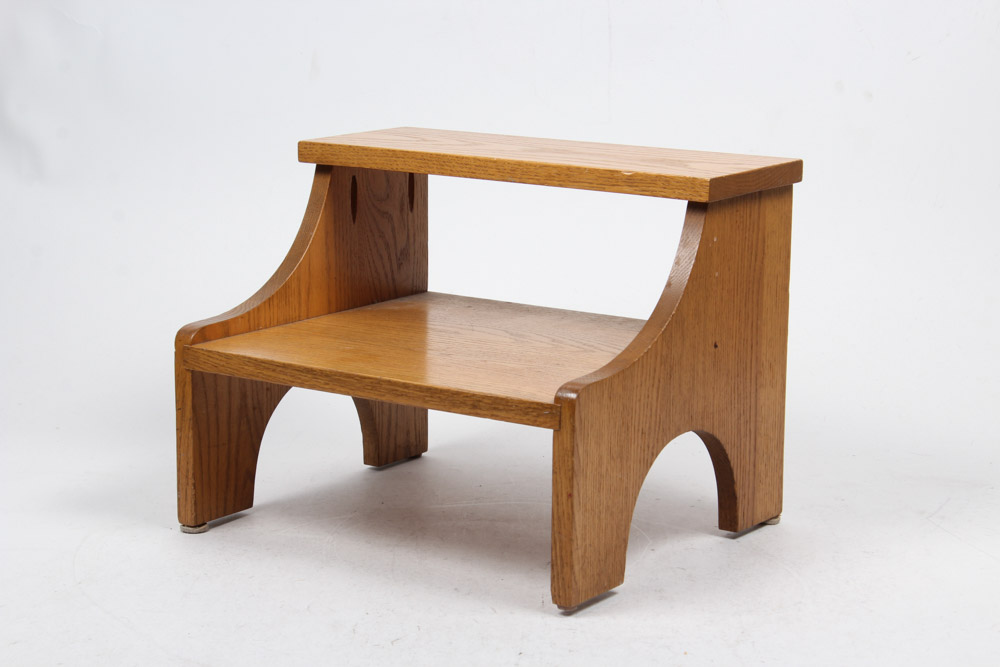 Oak Step Stool