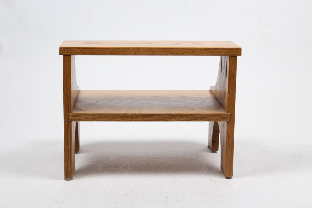 Oak Step Stool