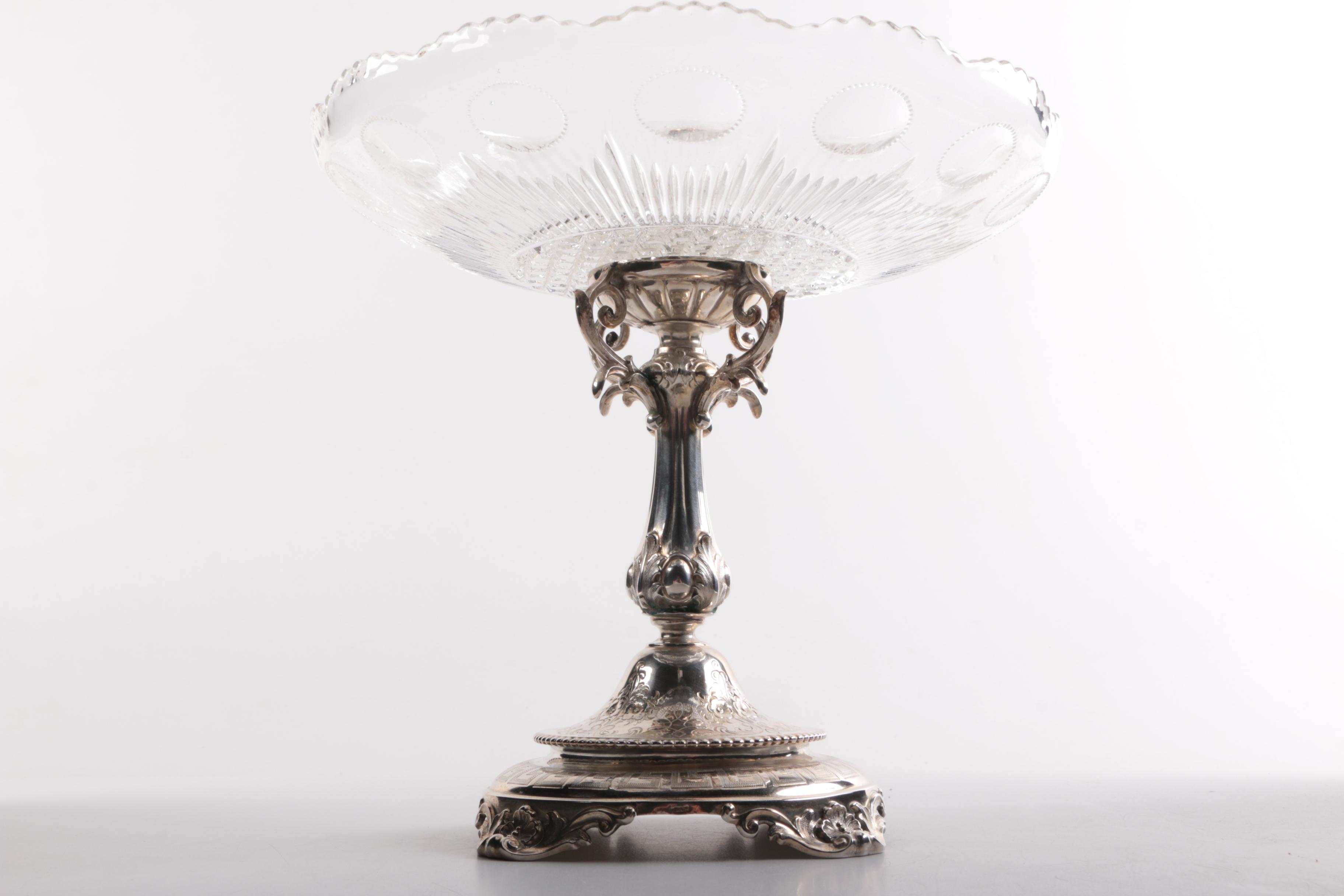 Lead Crystal Assortment Including Pieces From Poland and East Germany