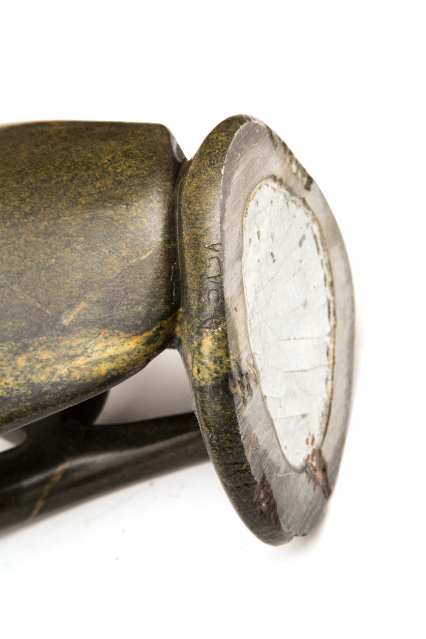 D. Sasa Shona Stone Sculpture Of Seated Figure