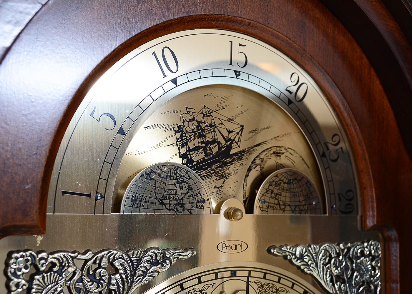 Pearl Grandfather Clock