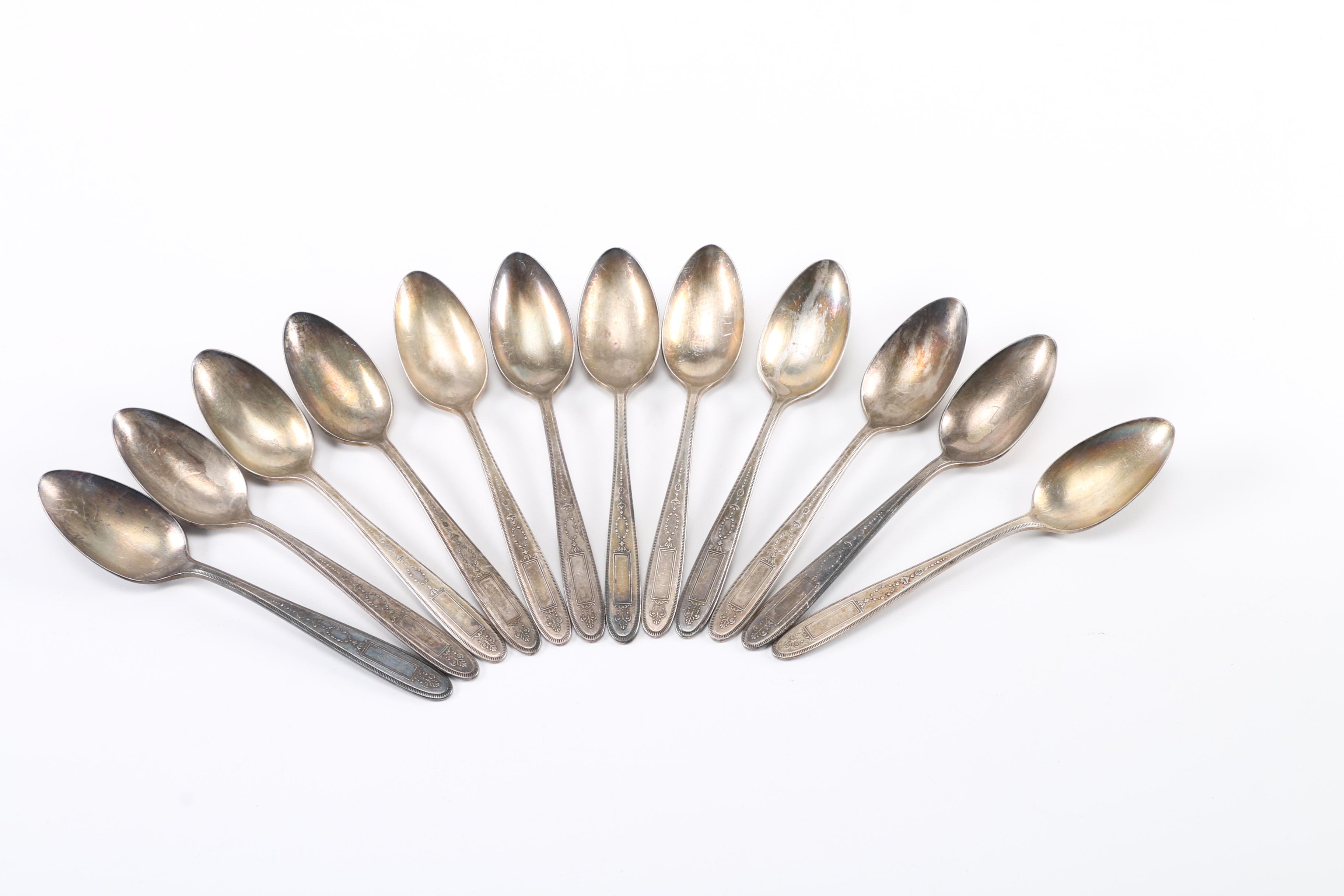 Plated Silver Flatware
