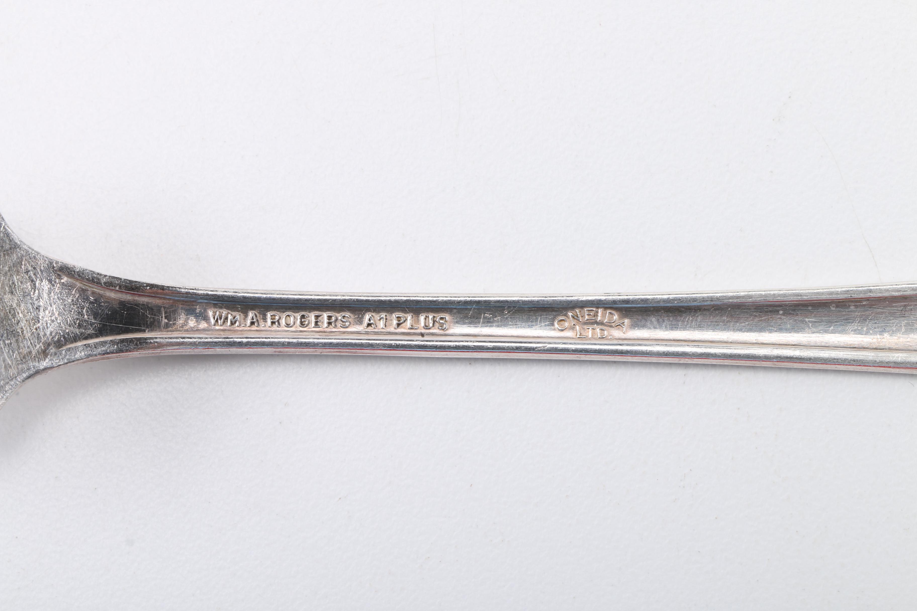 Plated Silver Flatware