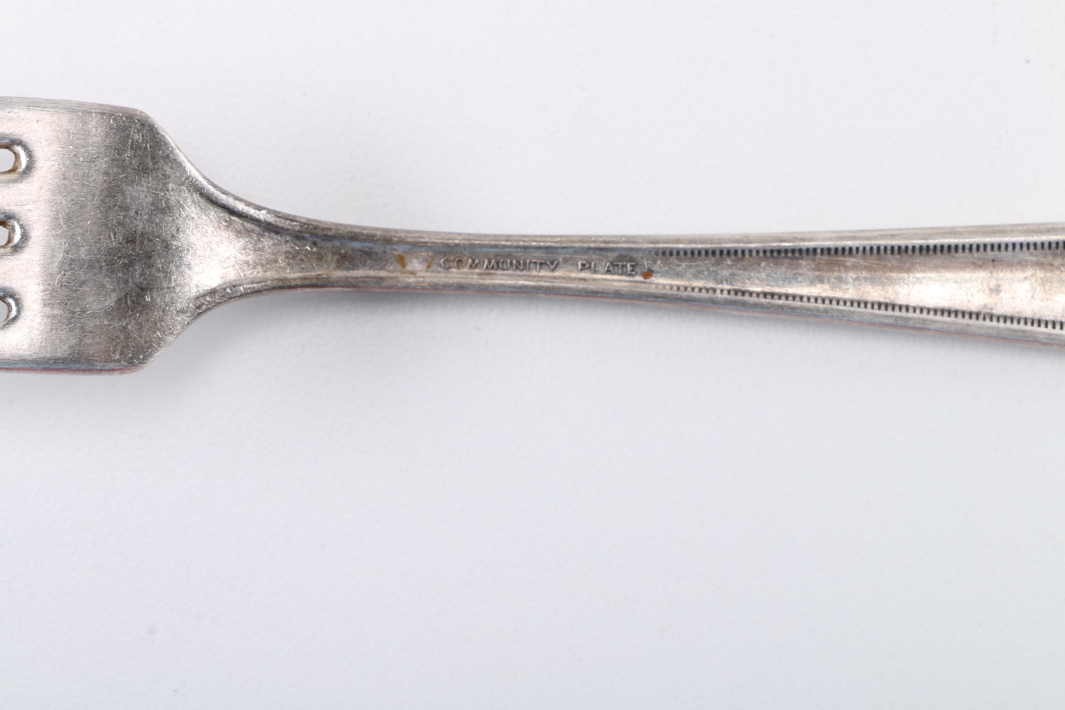 Plated Silver Flatware