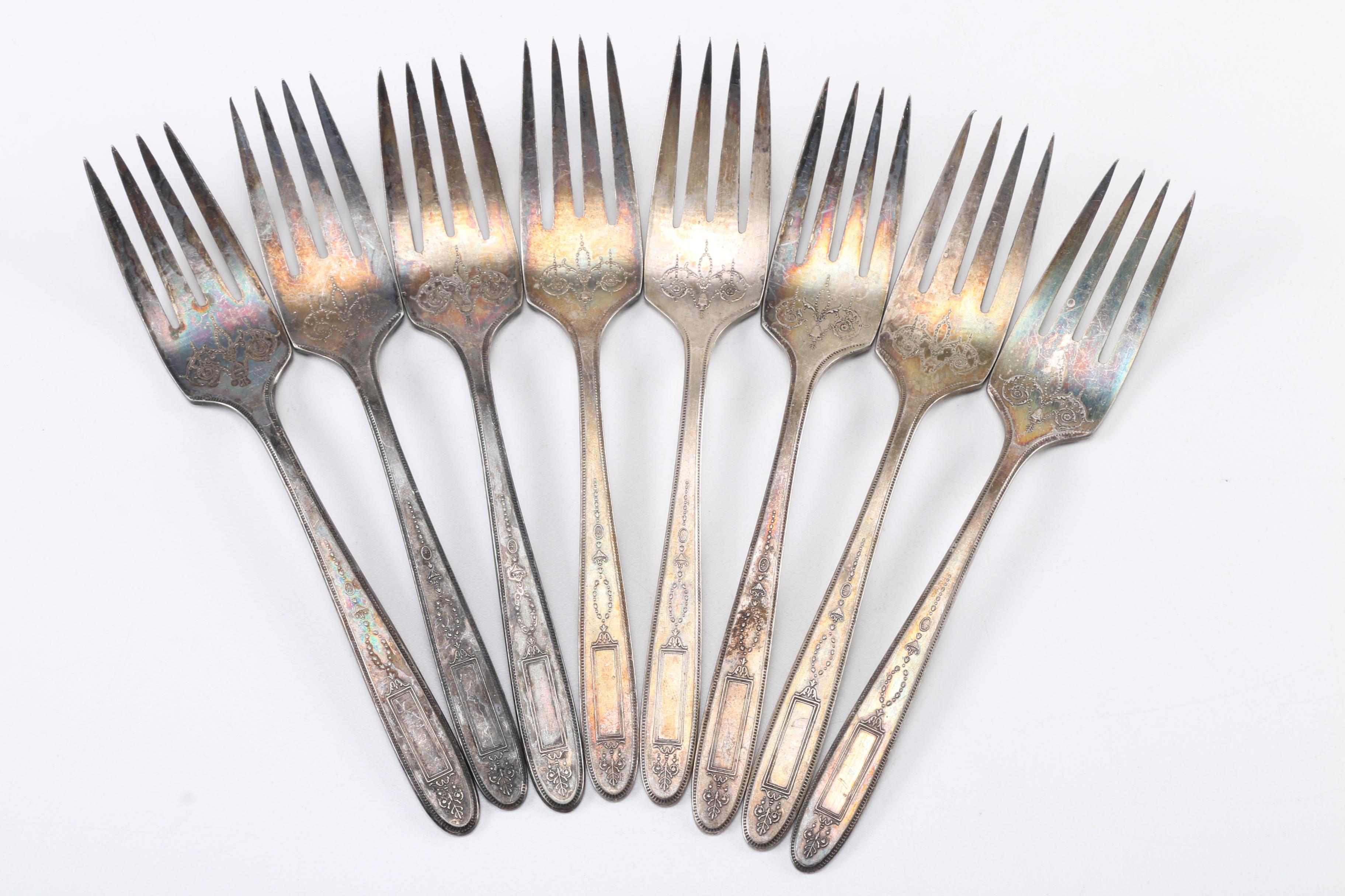 Plated Silver Flatware