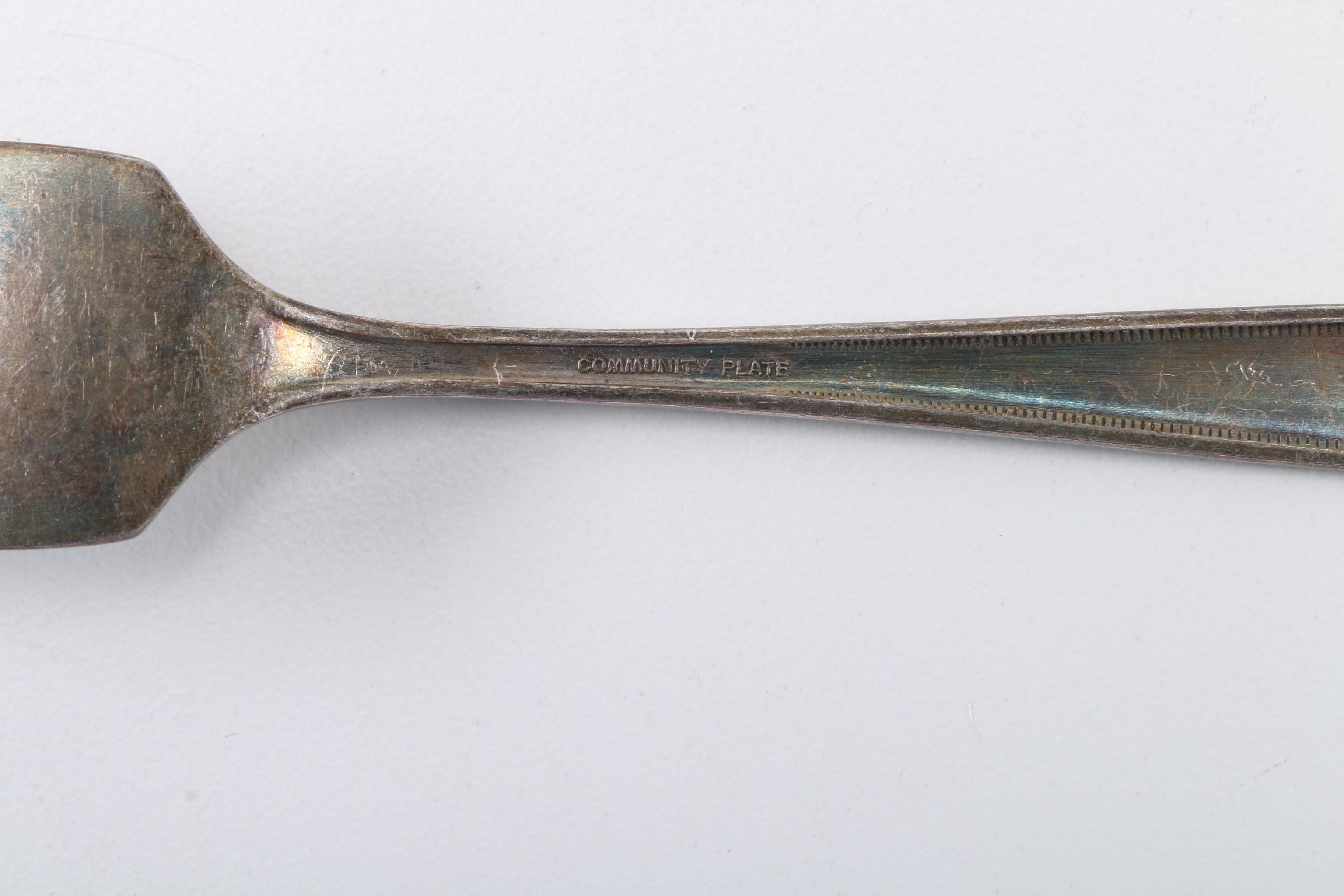 Plated Silver Flatware