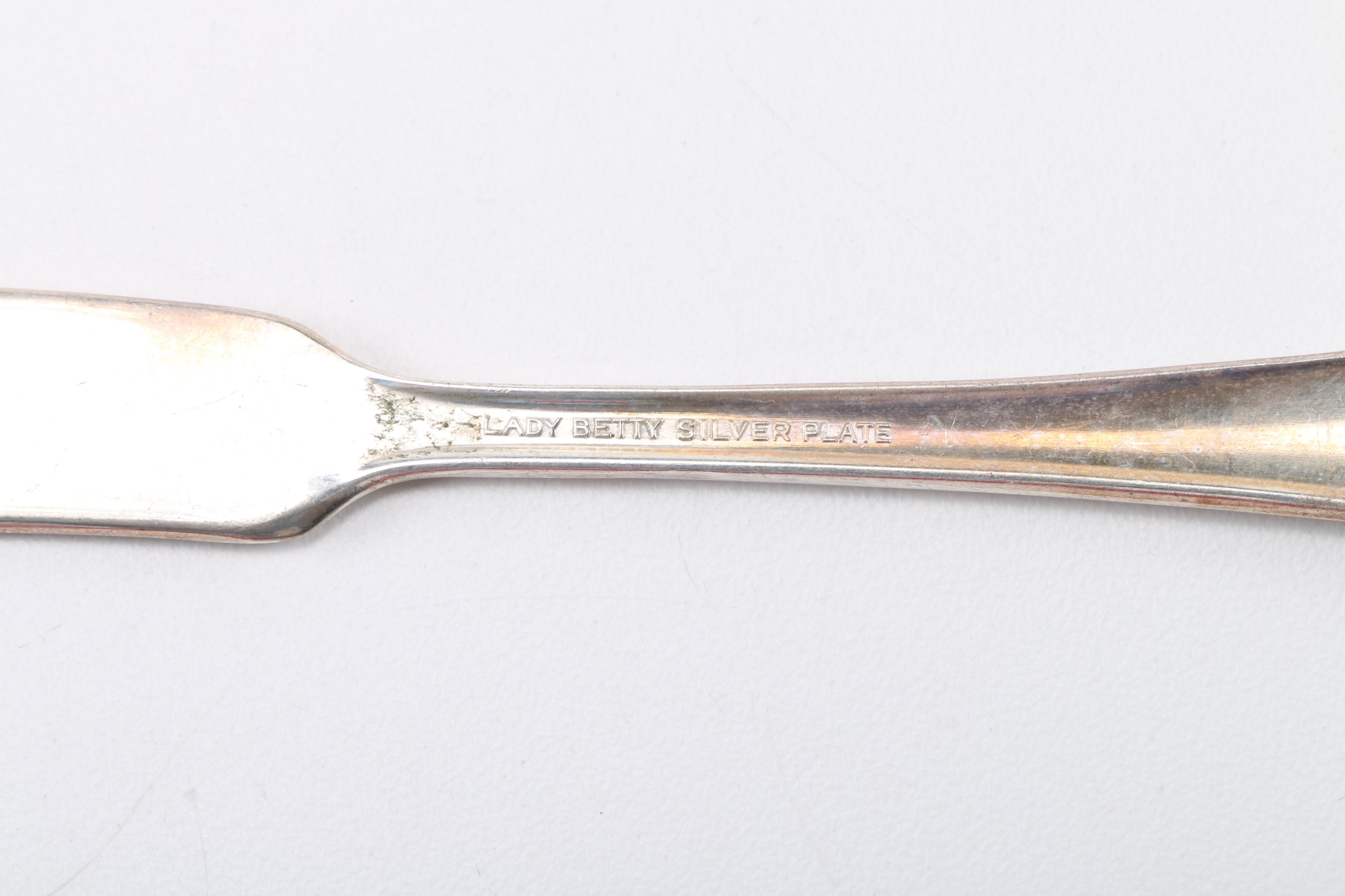 Plated Silver Flatware