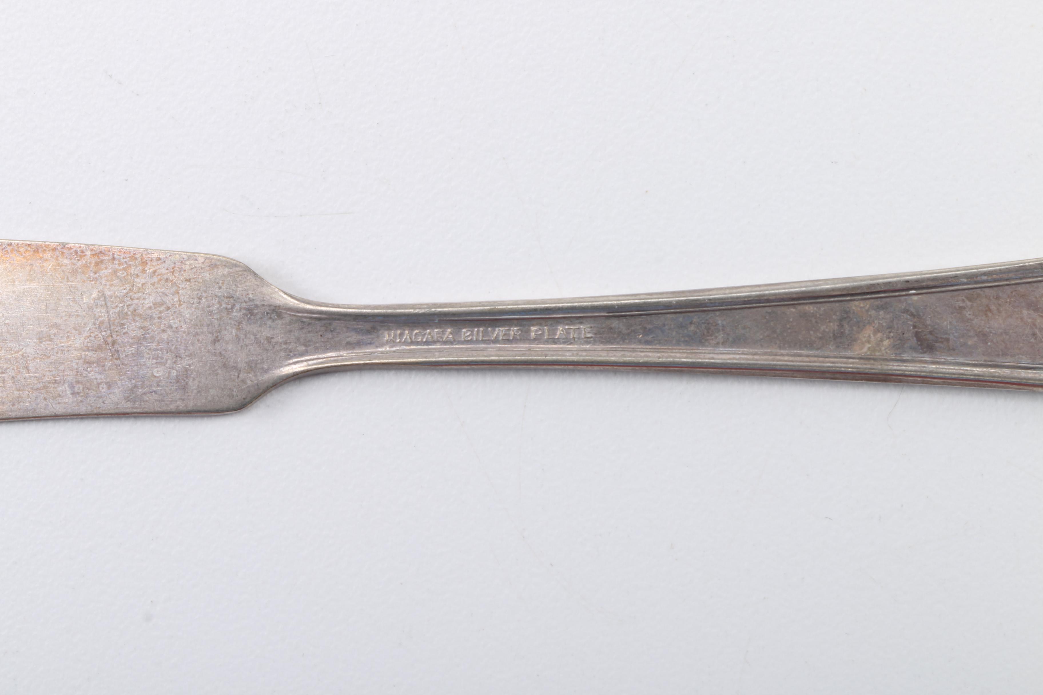 Plated Silver Flatware