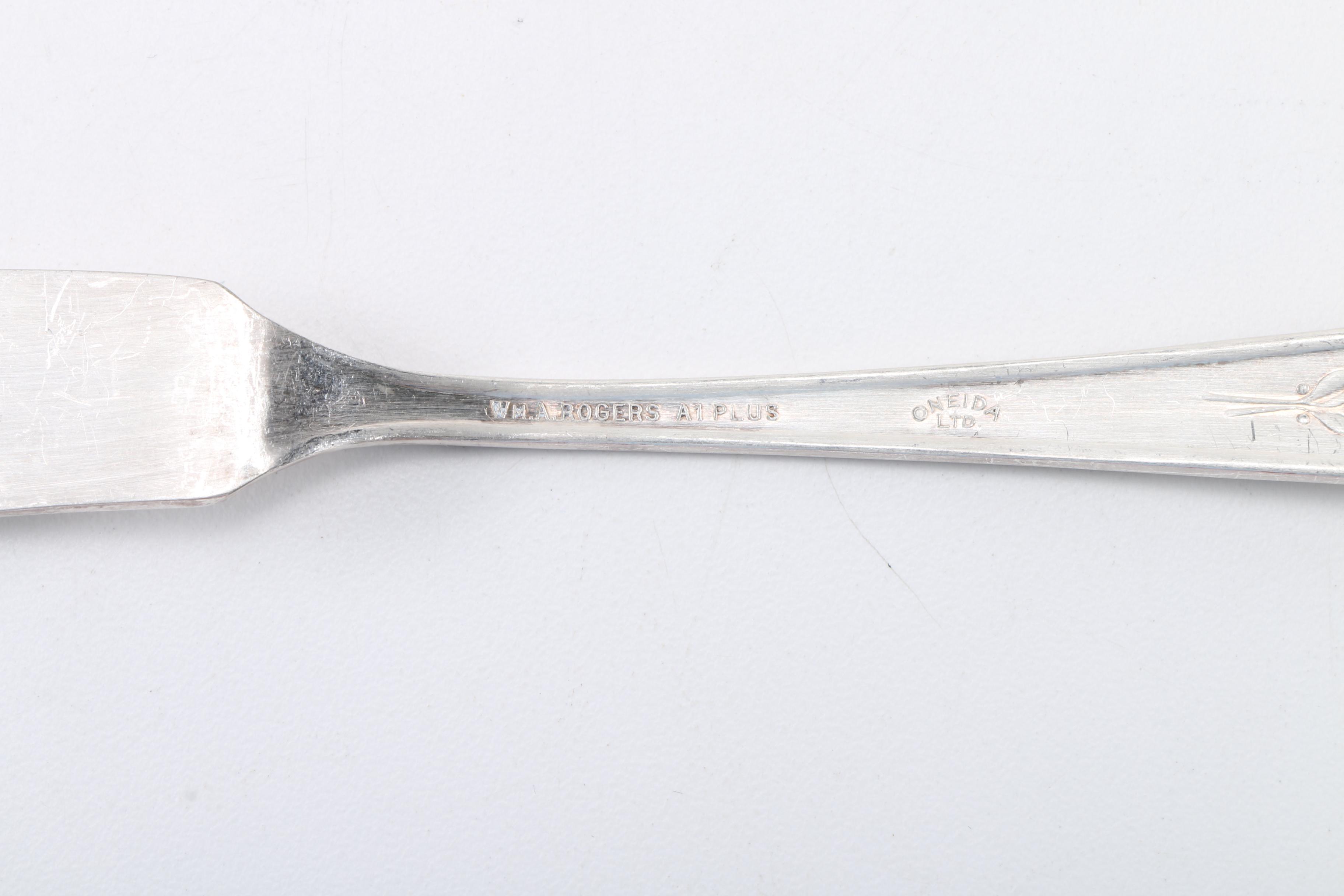 Plated Silver Flatware