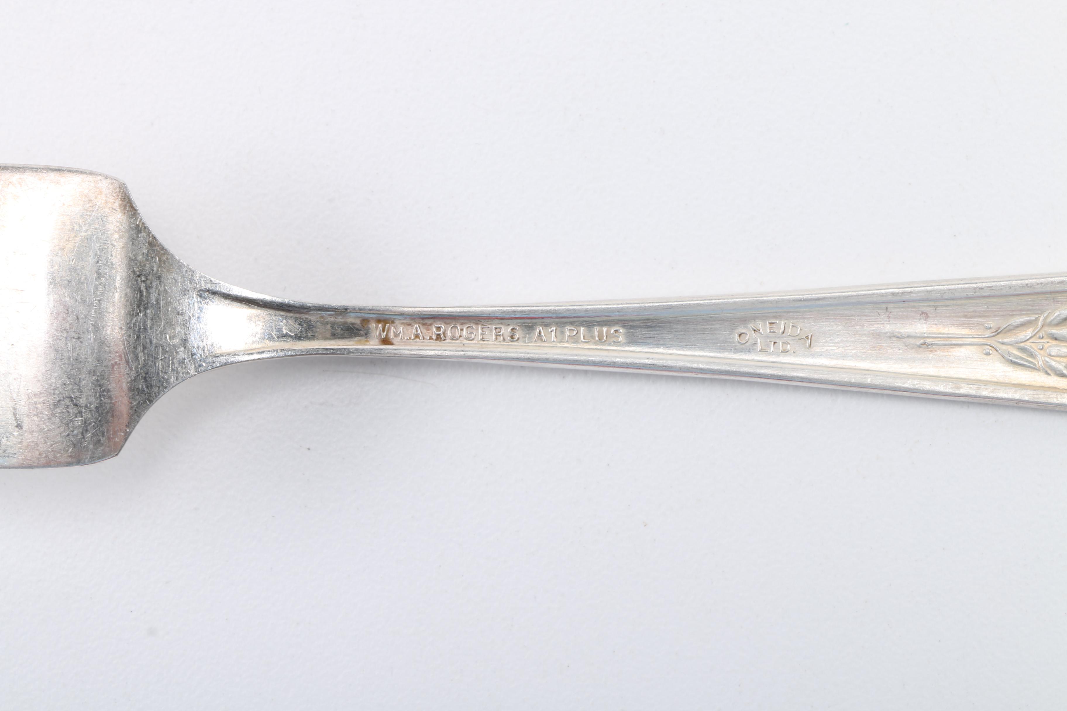 Plated Silver Flatware