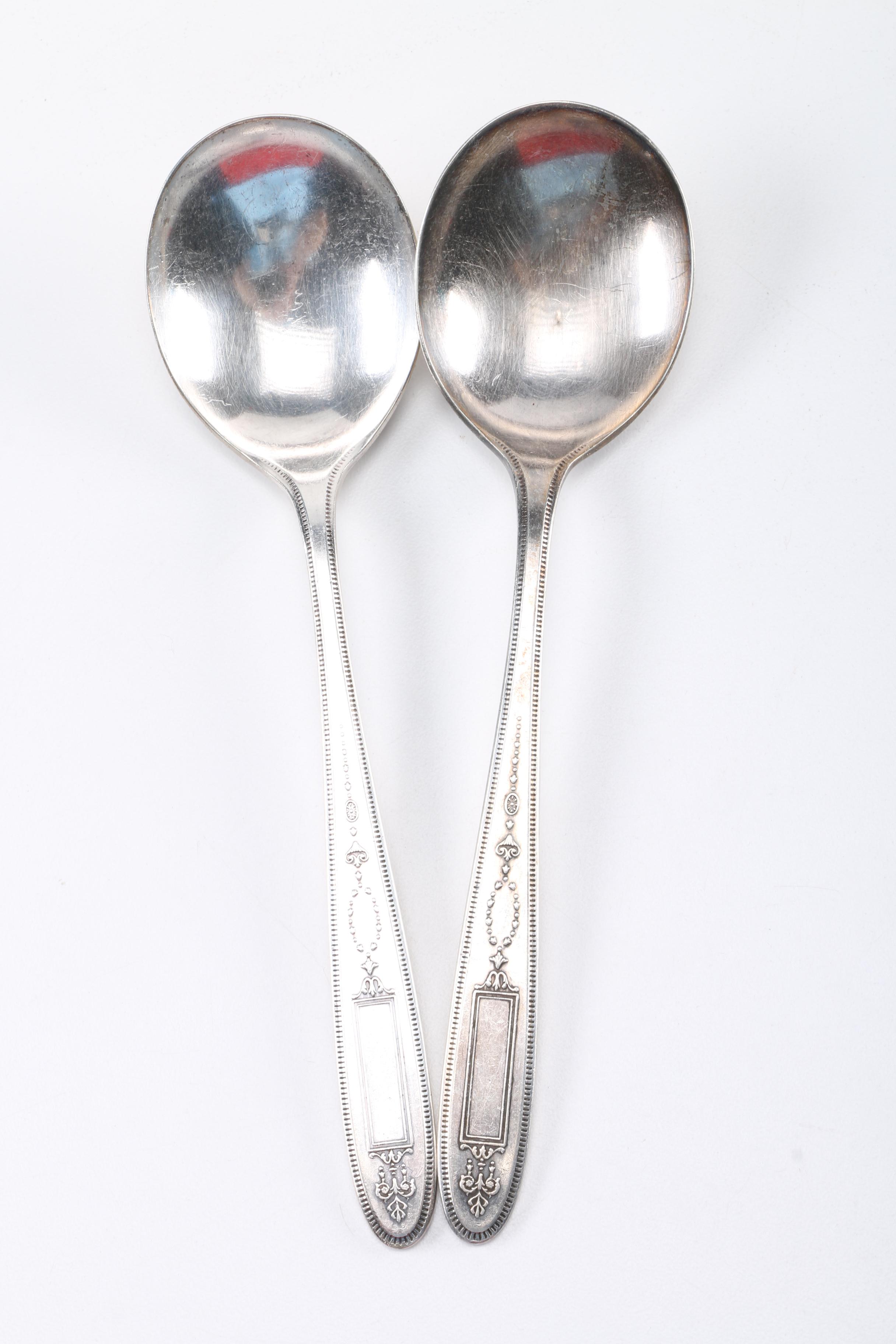 Plated Silver Flatware