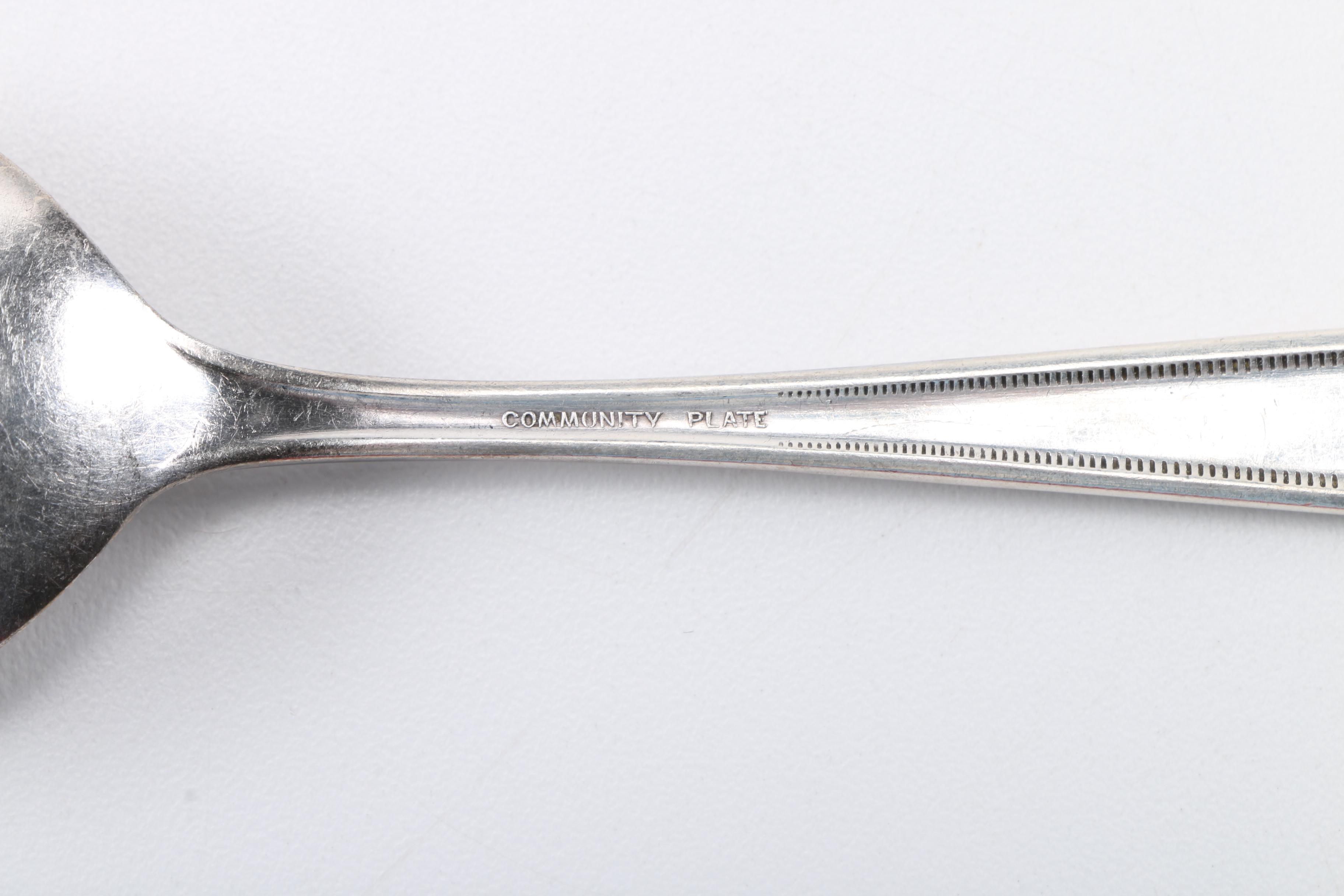 Plated Silver Flatware