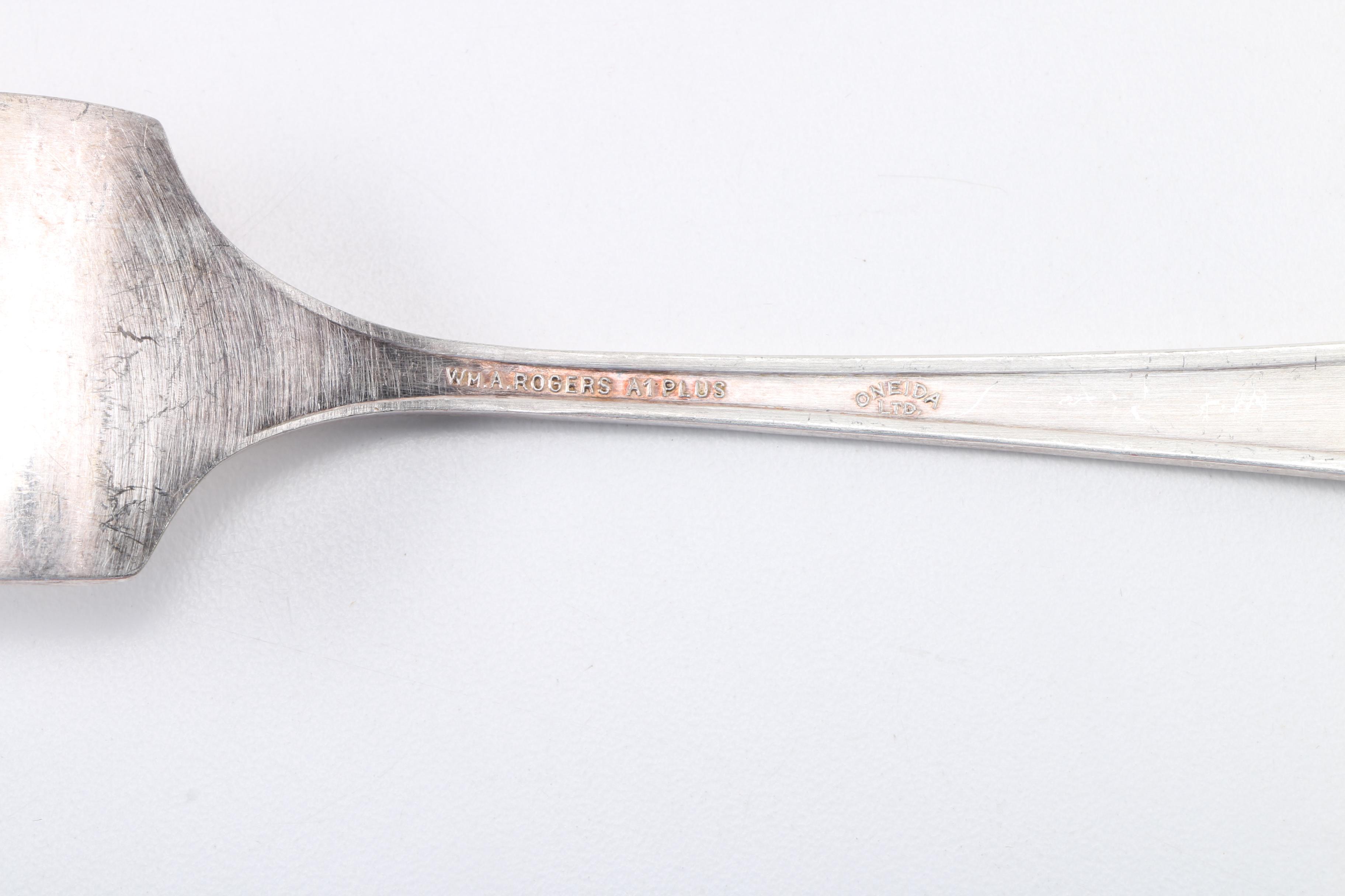 Plated Silver Flatware