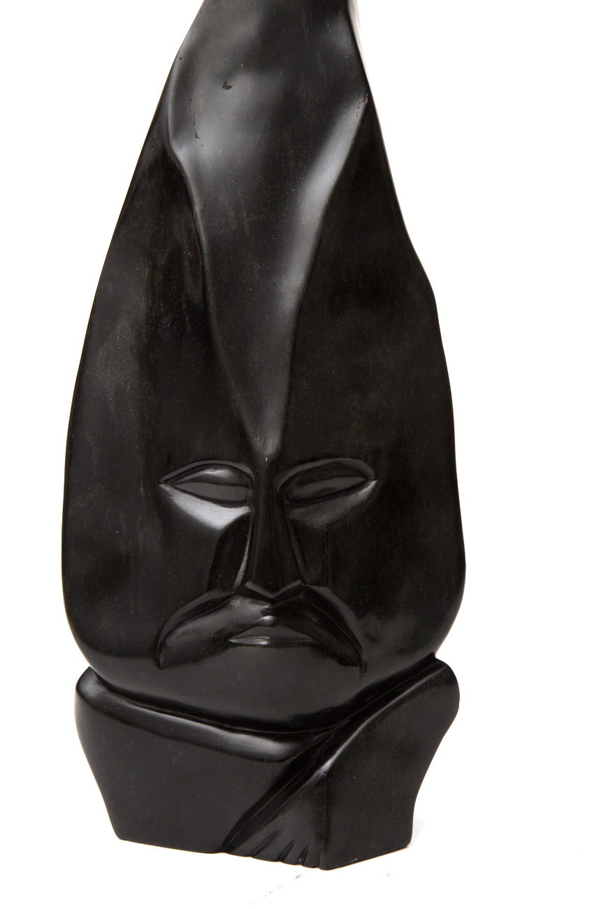 Harry Taaka Carved Shona Stone Face