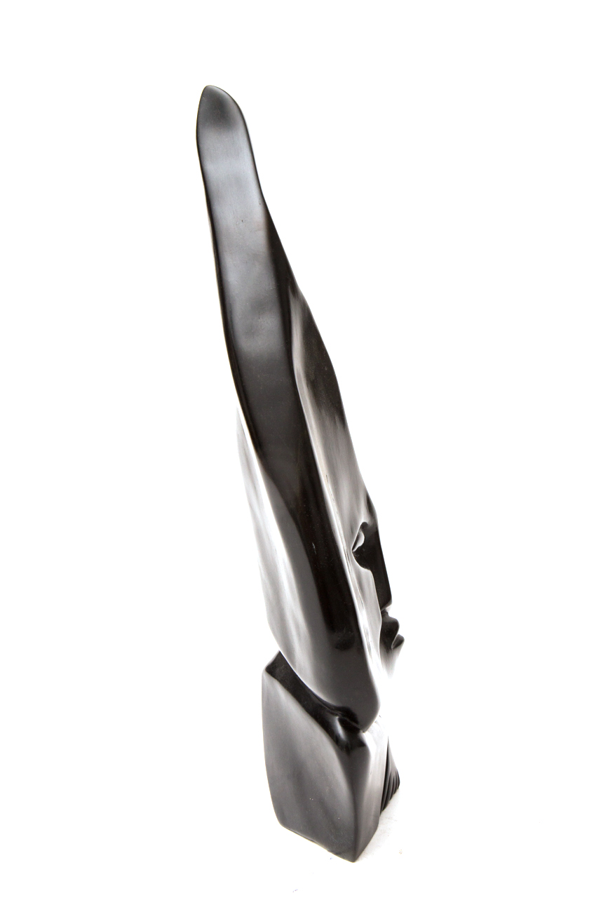 Harry Taaka Carved Shona Stone Face