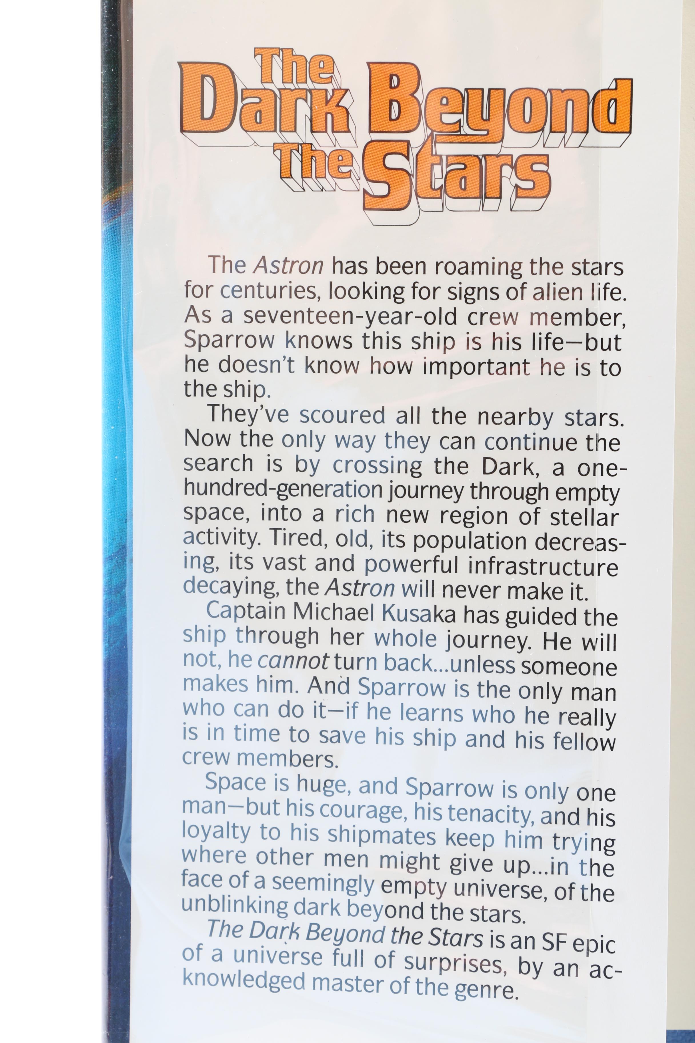 Signed First Edition "The Dark Beyond the Stars" by Frank M. Robinson