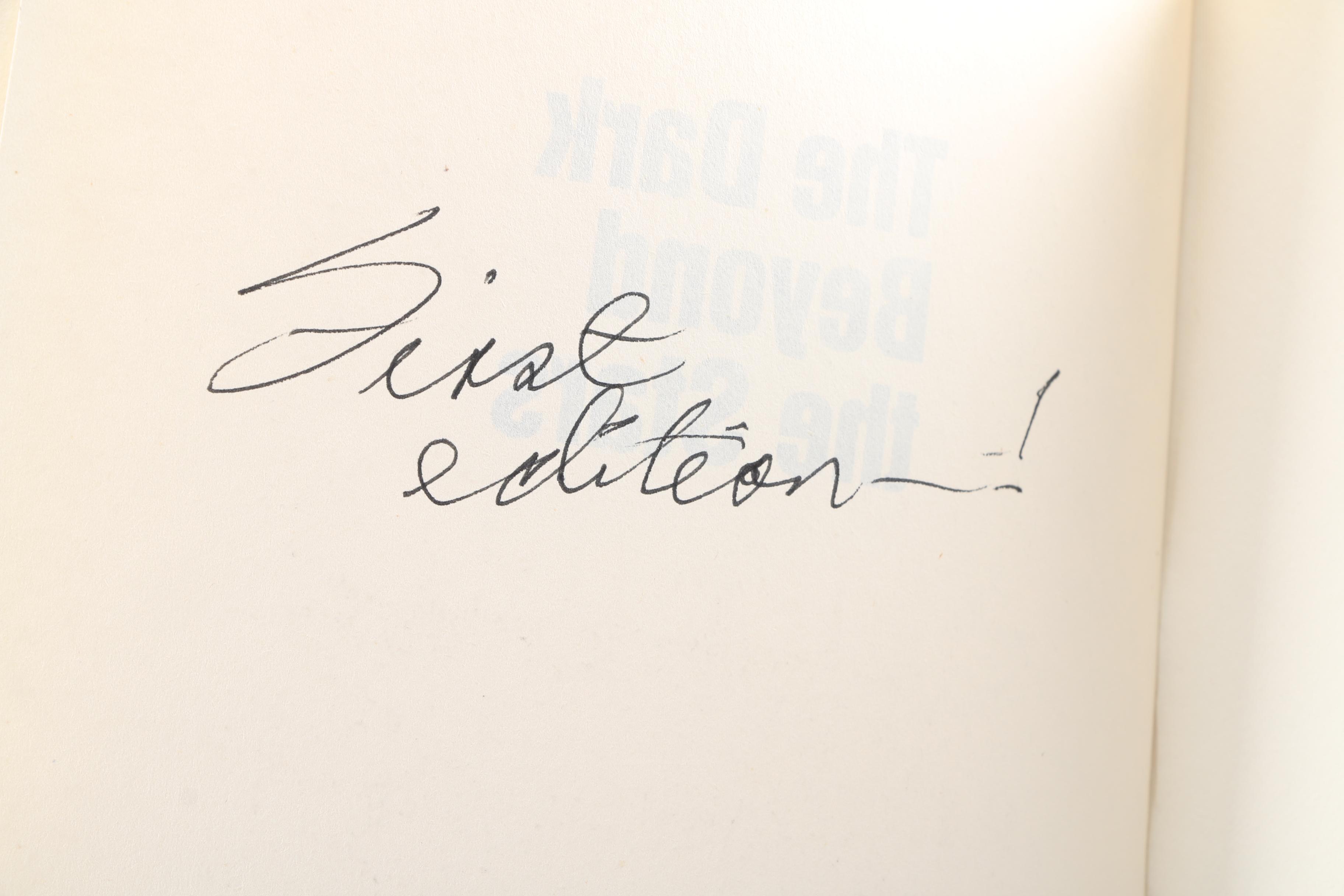 Signed First Edition "The Dark Beyond the Stars" by Frank M. Robinson