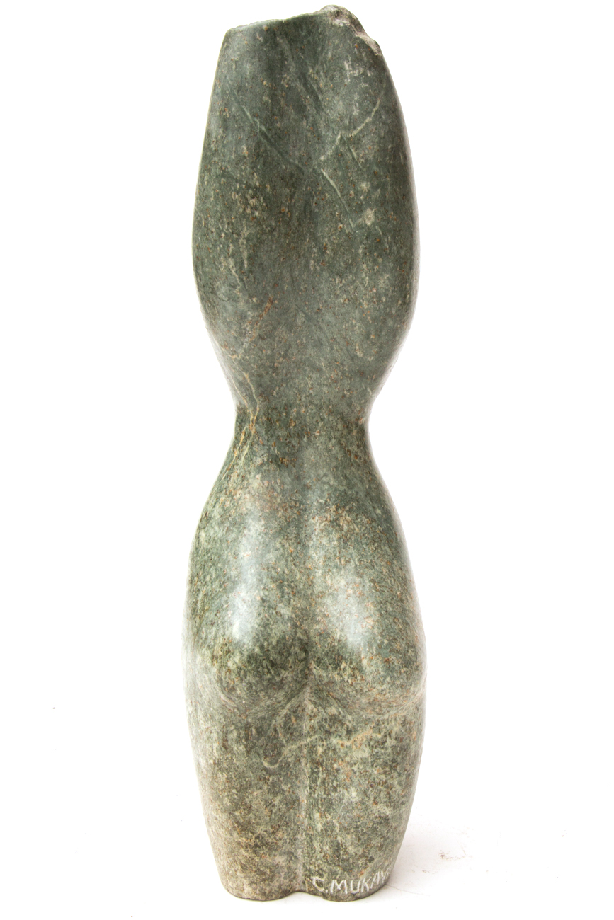 C. Mukauhi Shona stone Sculpture Of Female Torso