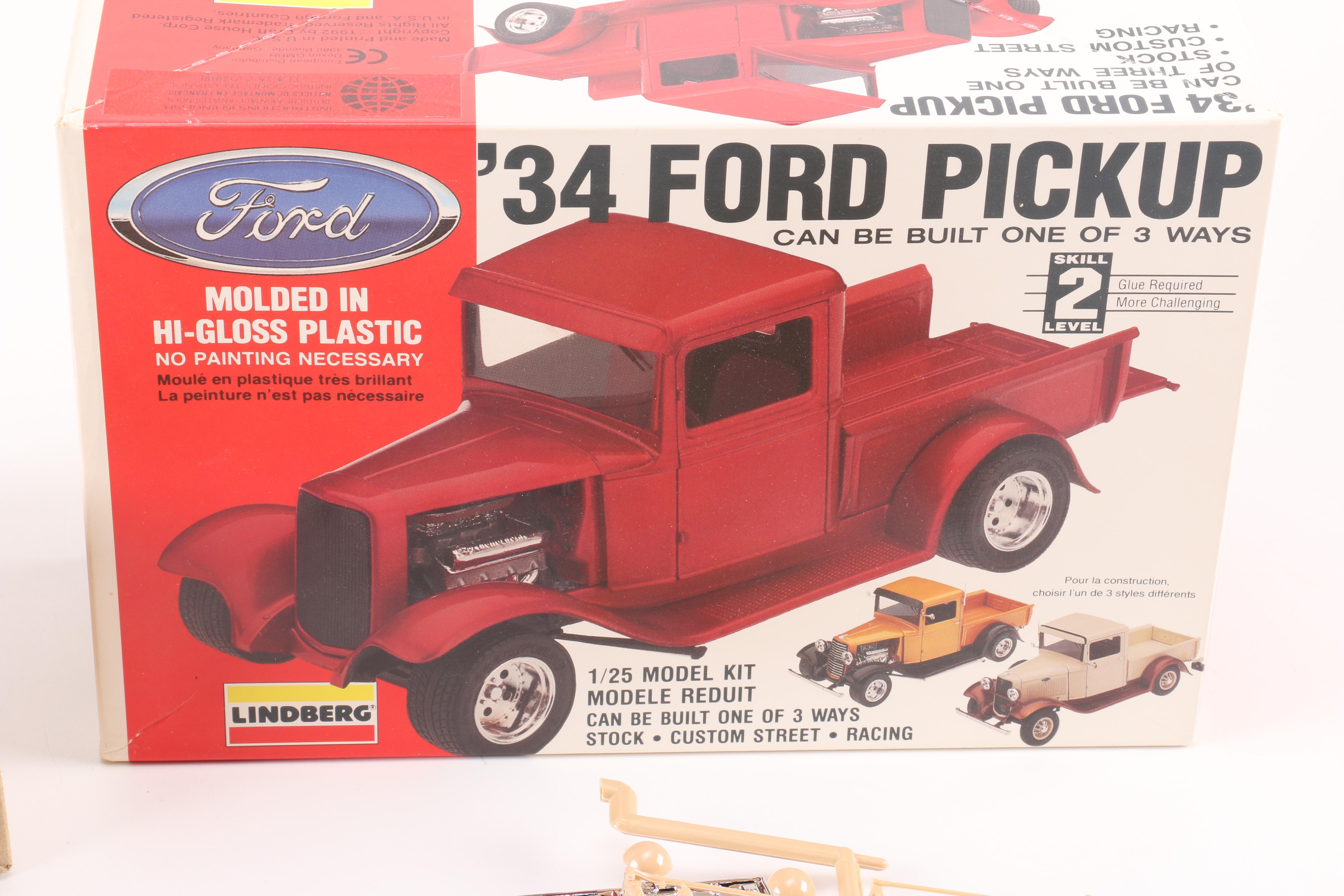 Assortment of Model Cars and Kits