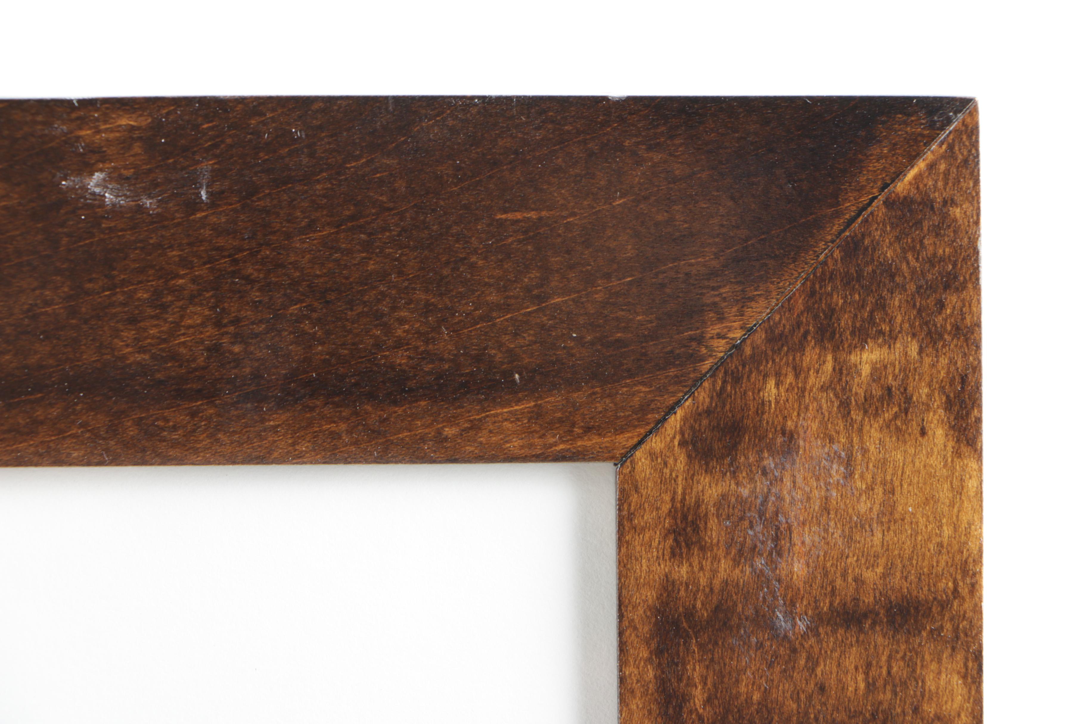 Original Robert Wilson Signed Graphite Drawing of Figure in Trees