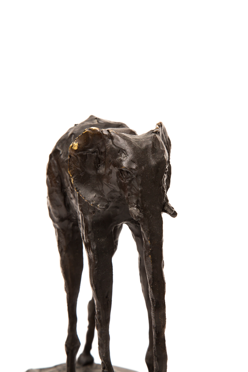 Dali Inspired Bronze Elephant Sculpture