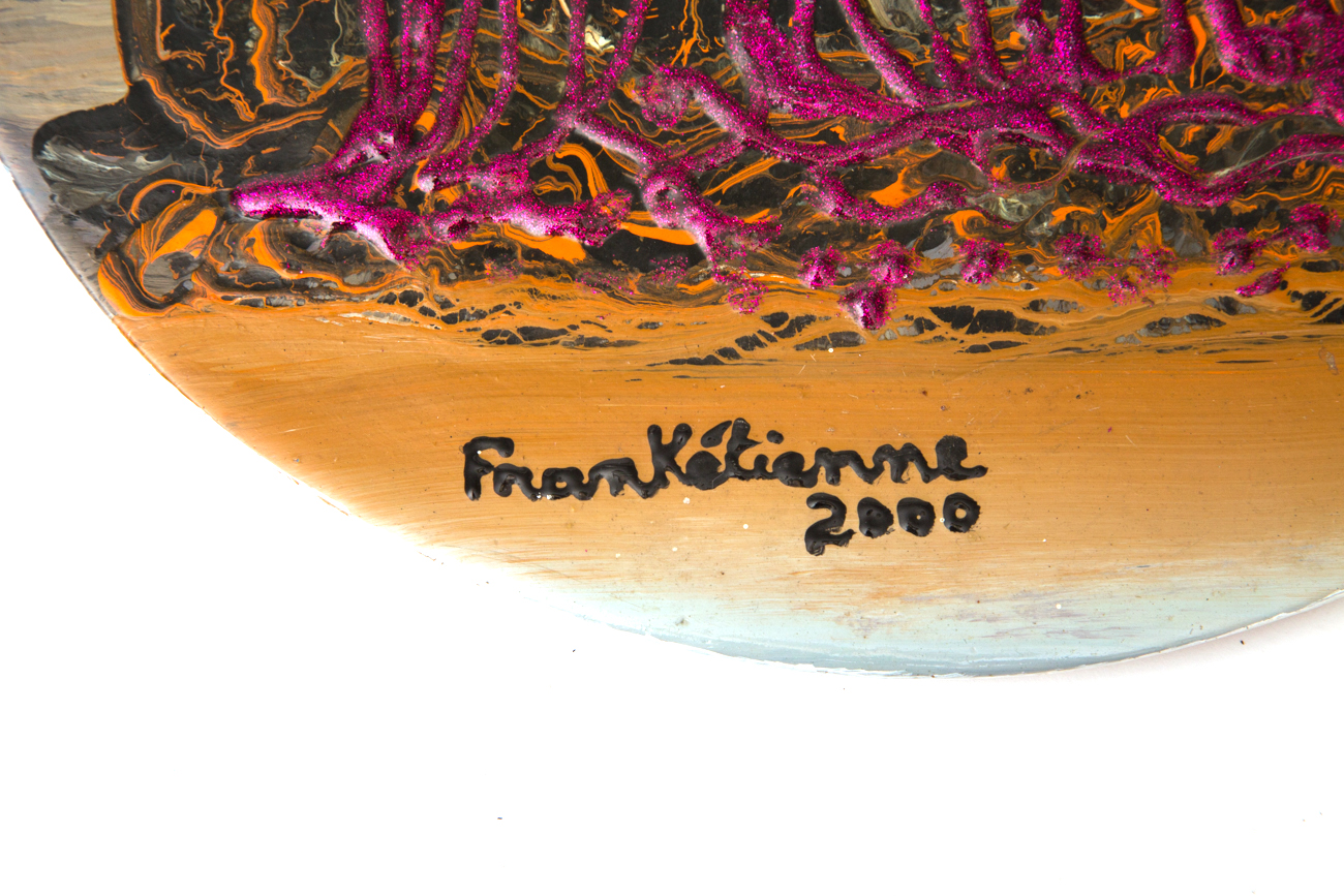 Frankétienne Hand Painted Ceramic Plate