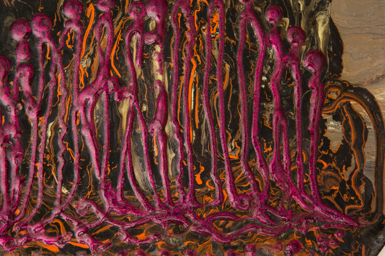 Frankétienne Hand Painted Ceramic Plate