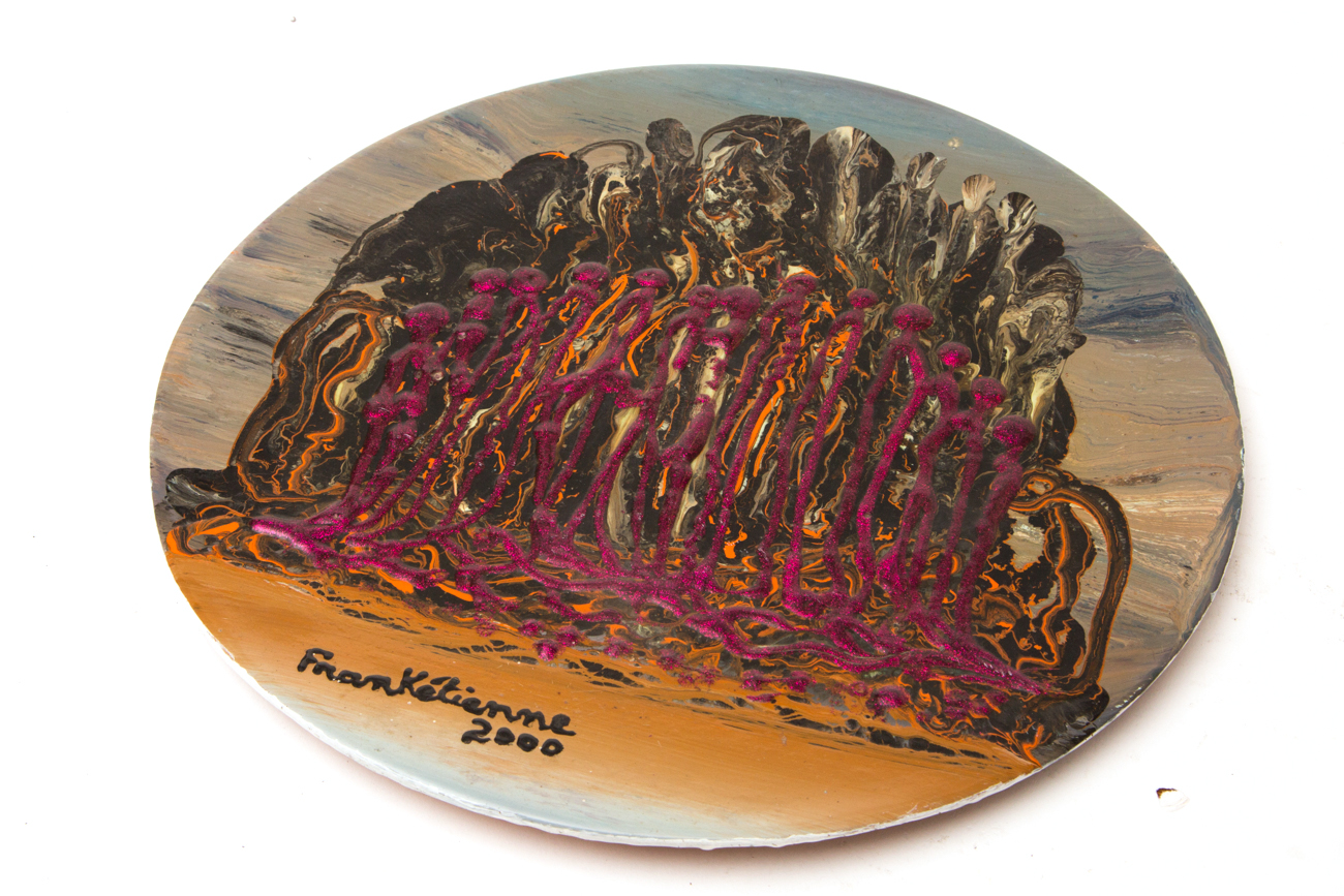 Frankétienne Hand Painted Ceramic Plate
