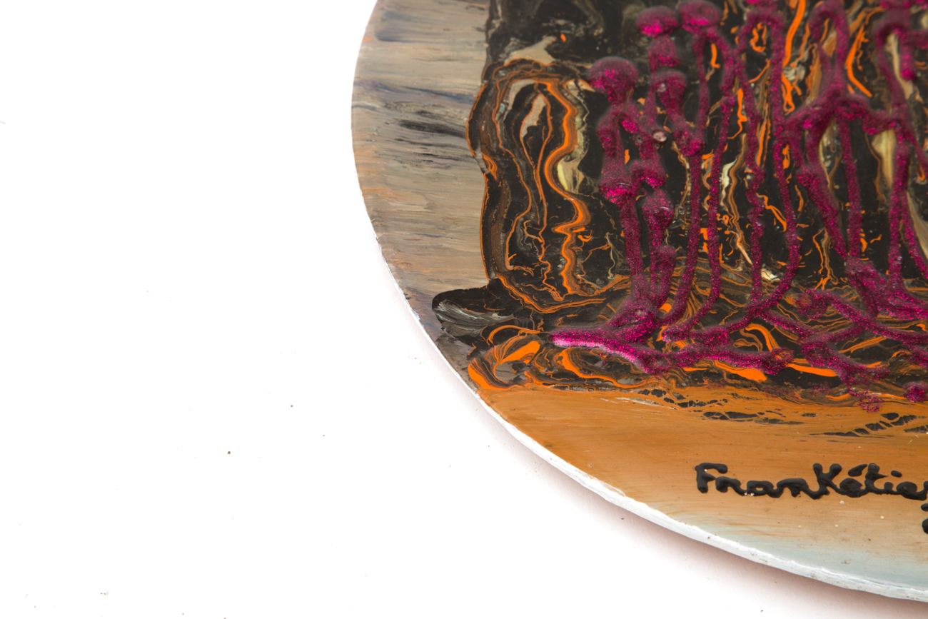 Frankétienne Hand Painted Ceramic Plate