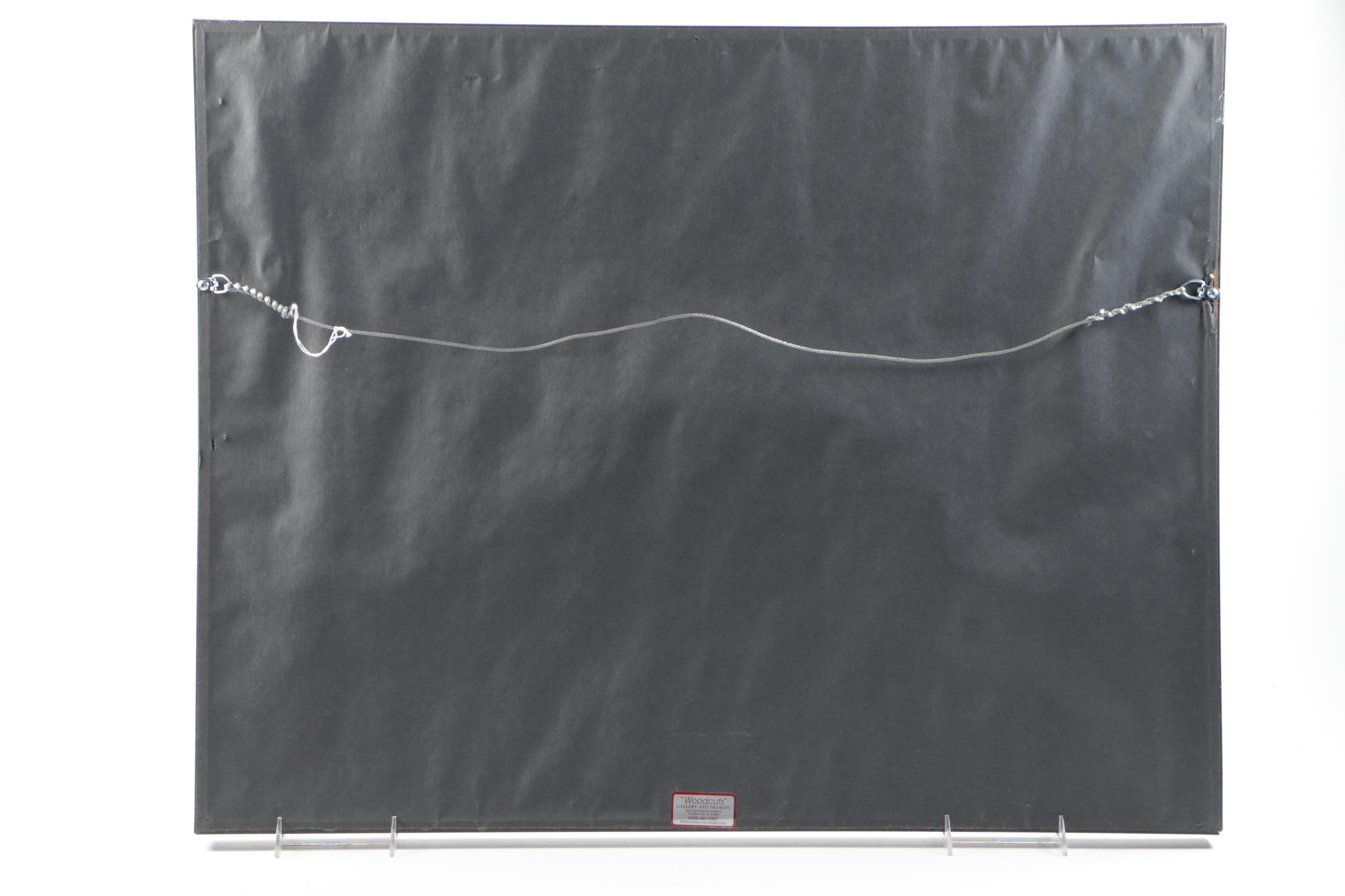 Butler Steltemeier Watercolor Painting of Chairs