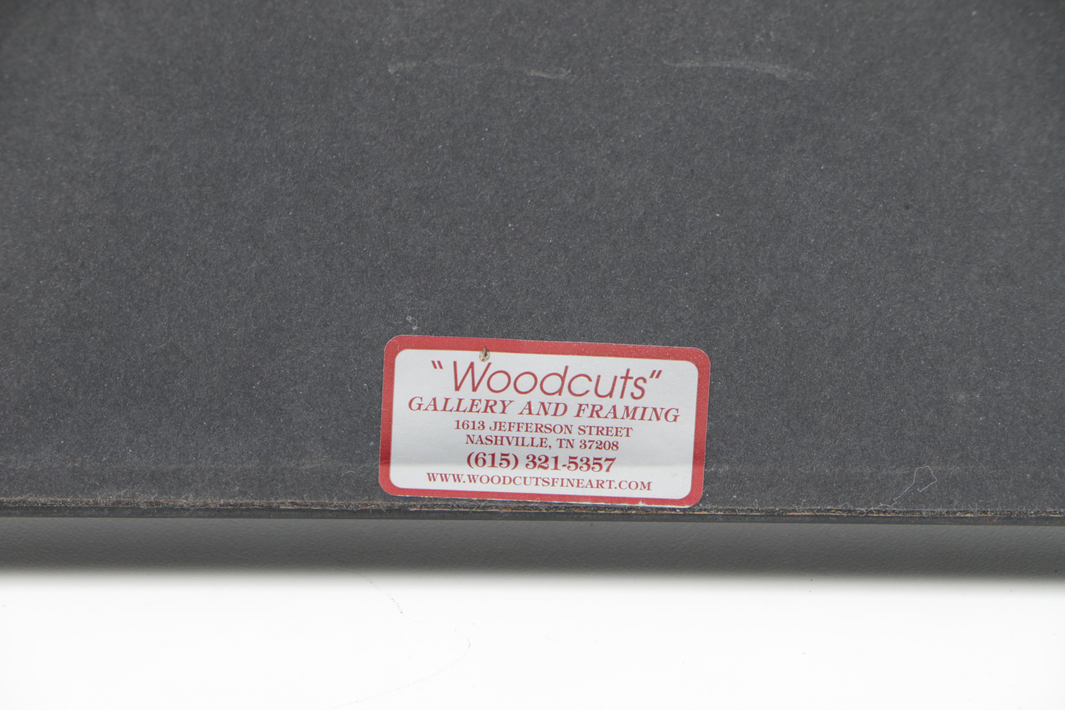 Butler Steltemeier Watercolor Painting of Chairs