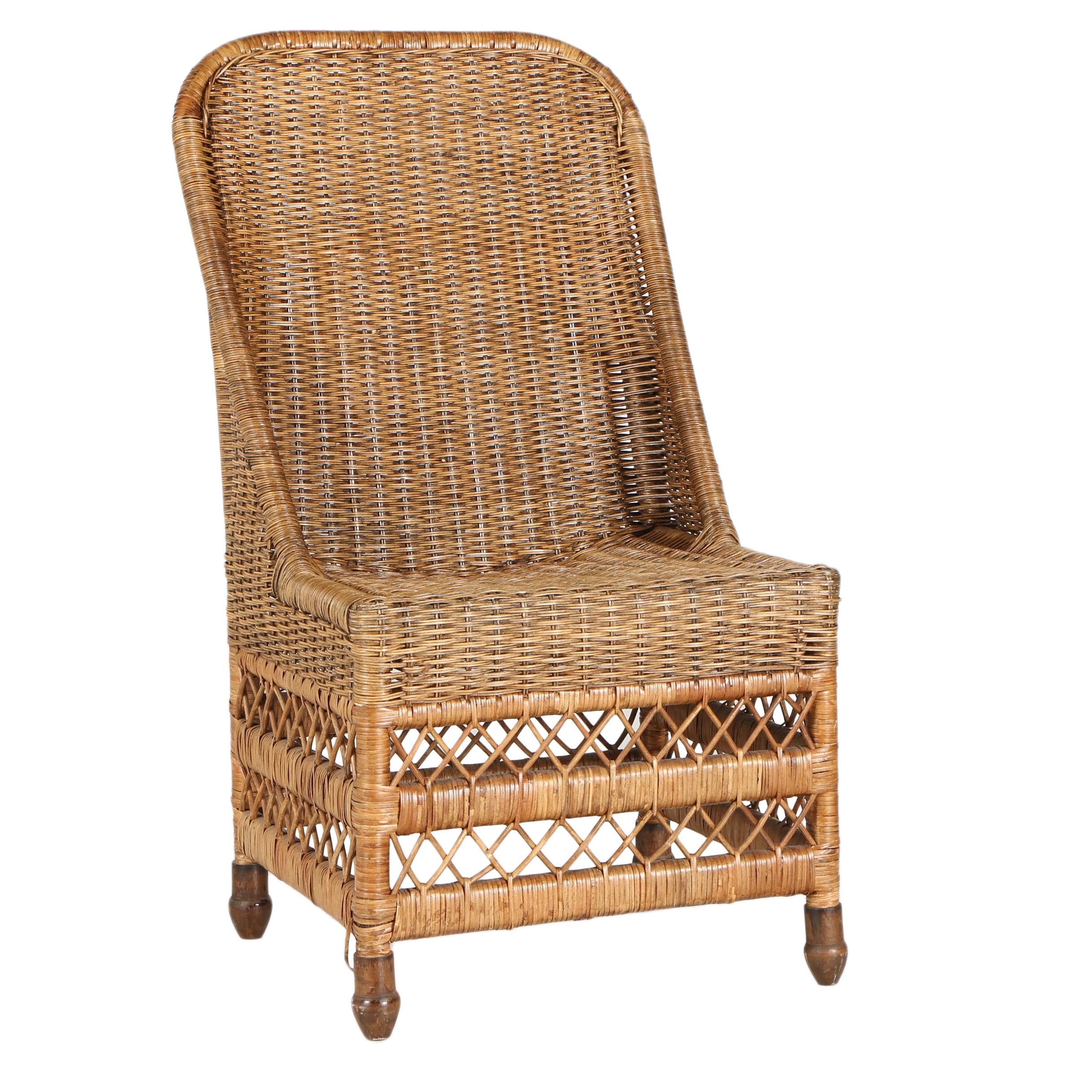 Wicker Side Chair