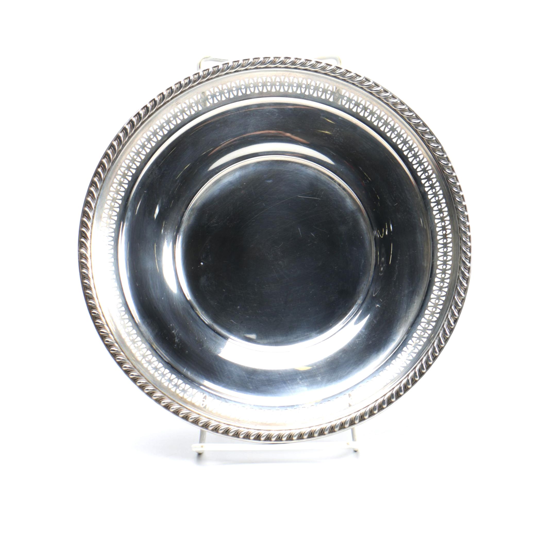 La Pierre Mfg. Co. Sterling Silver Bon Bon Bowl