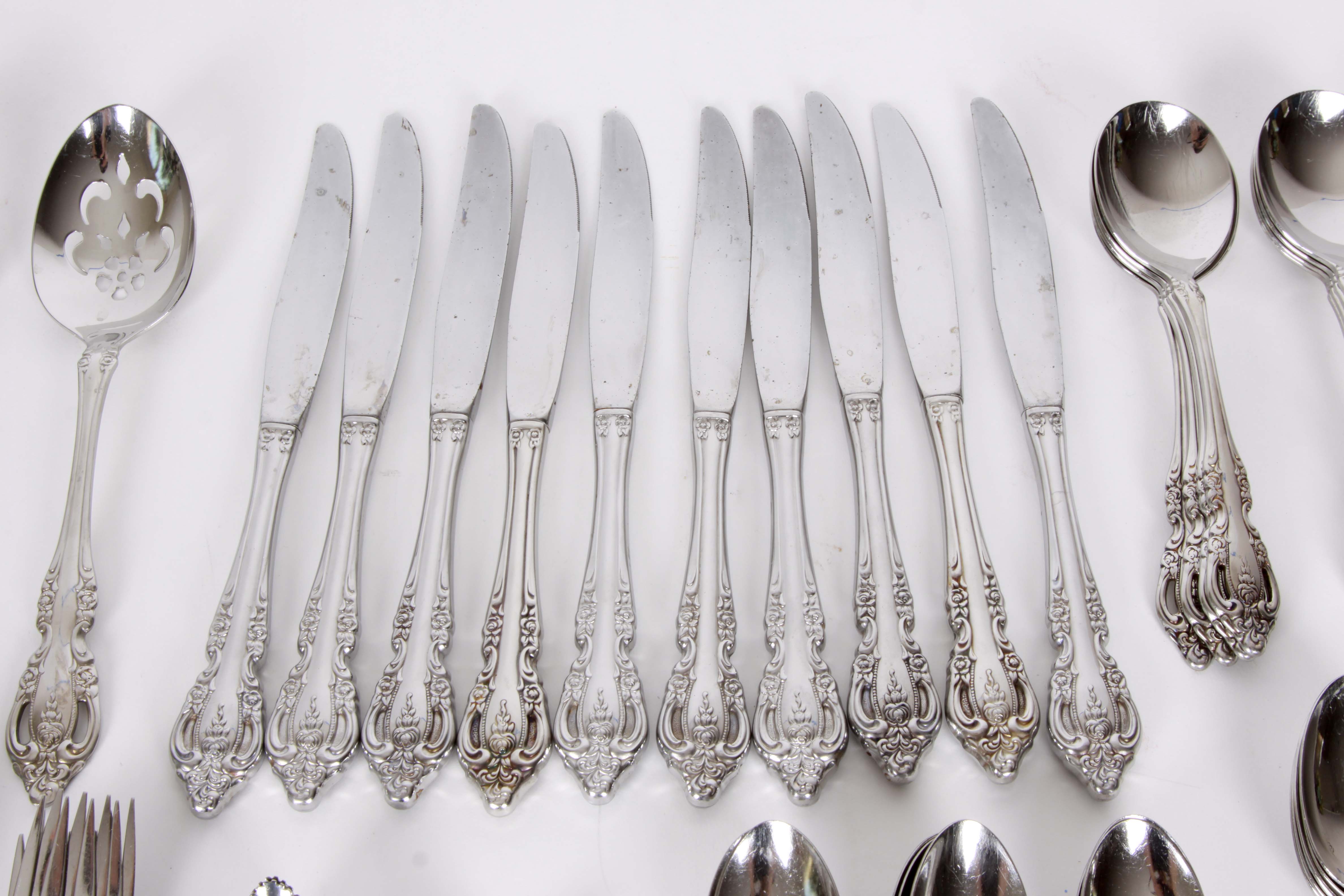 Oneida Community Stainless Flatware Set and More