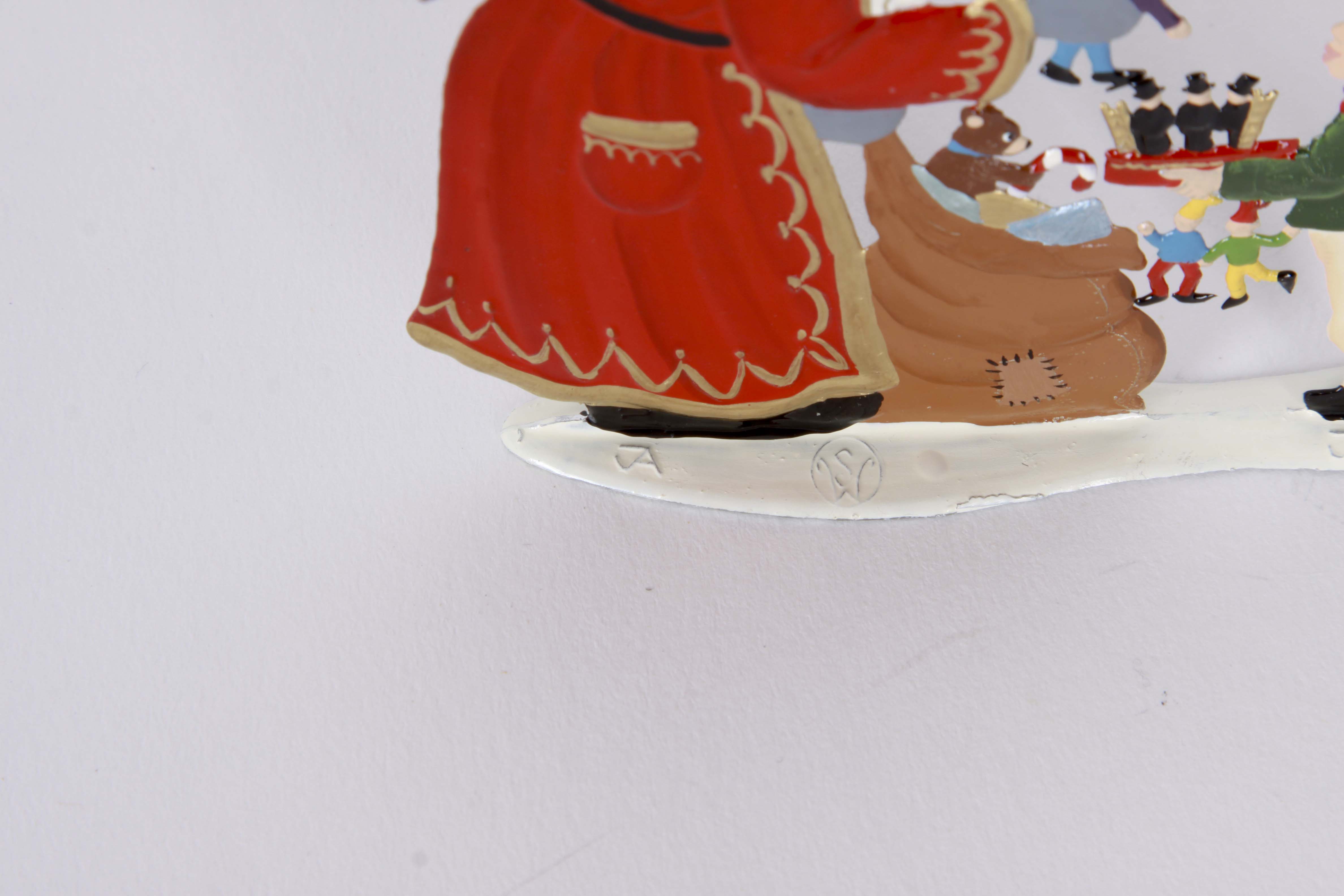 Four Original Wilhelm Schwezer Pewter Art Figurines