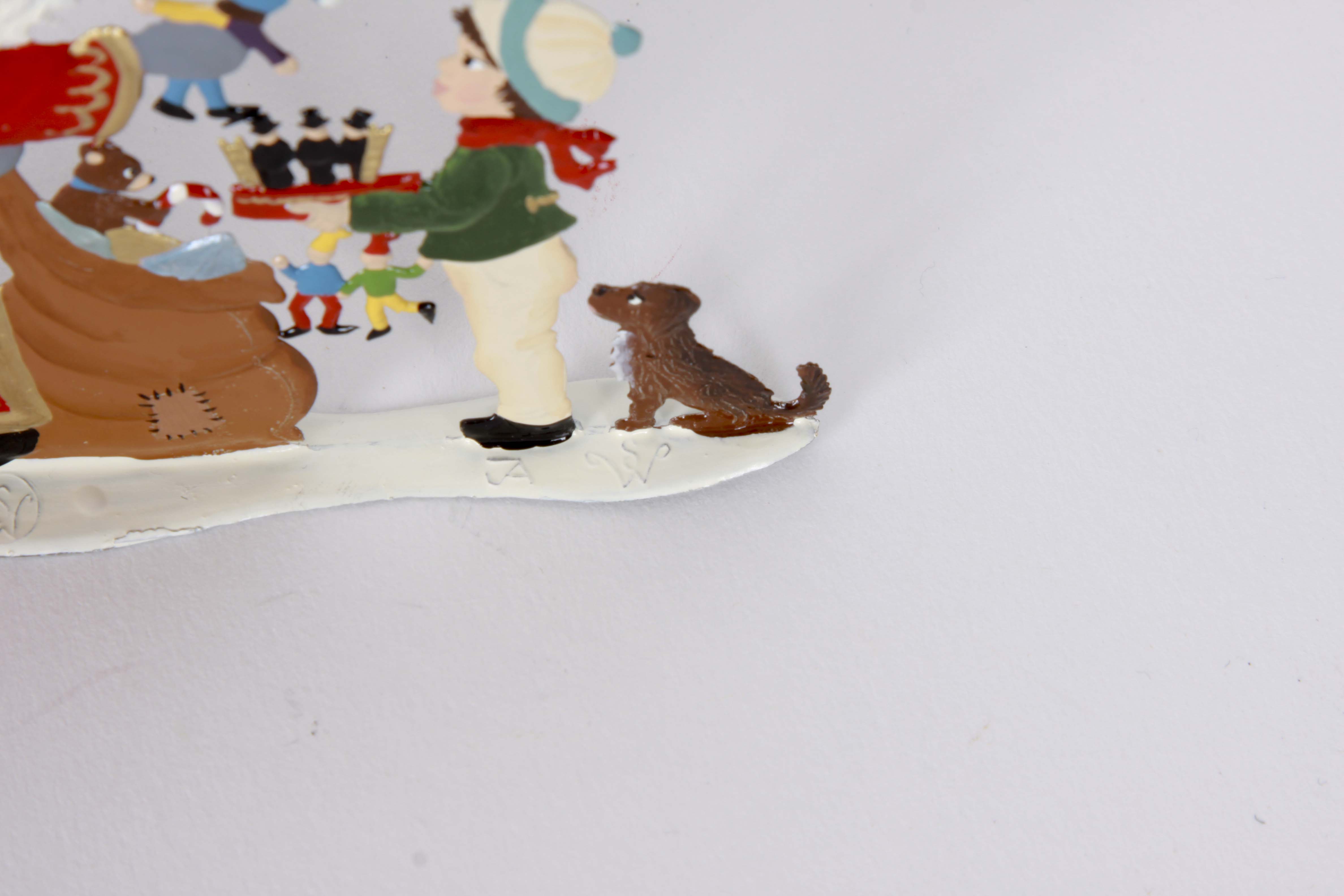 Four Original Wilhelm Schwezer Pewter Art Figurines