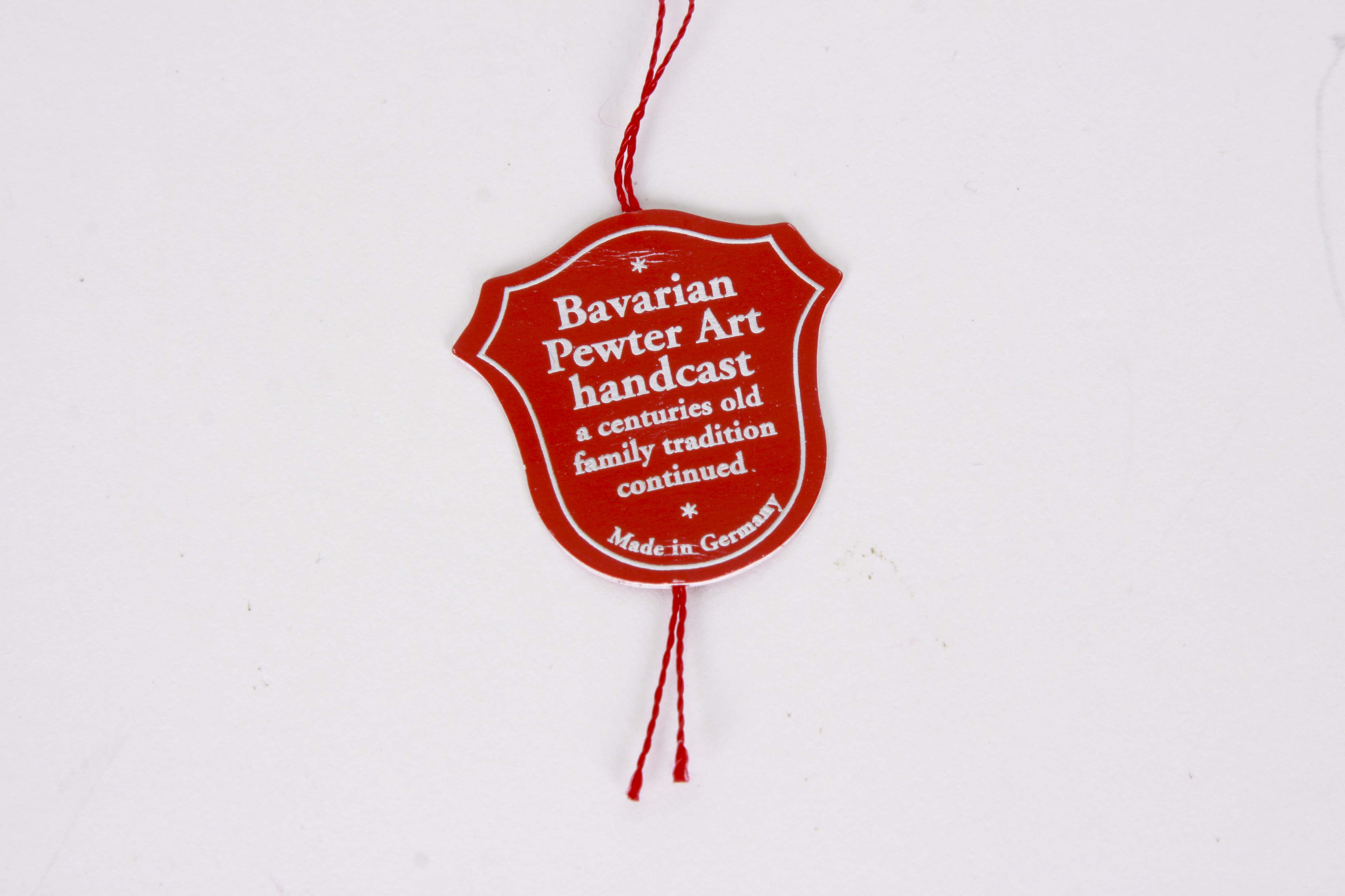 Four Original Wilhelm Schwezer Pewter Art Figurines