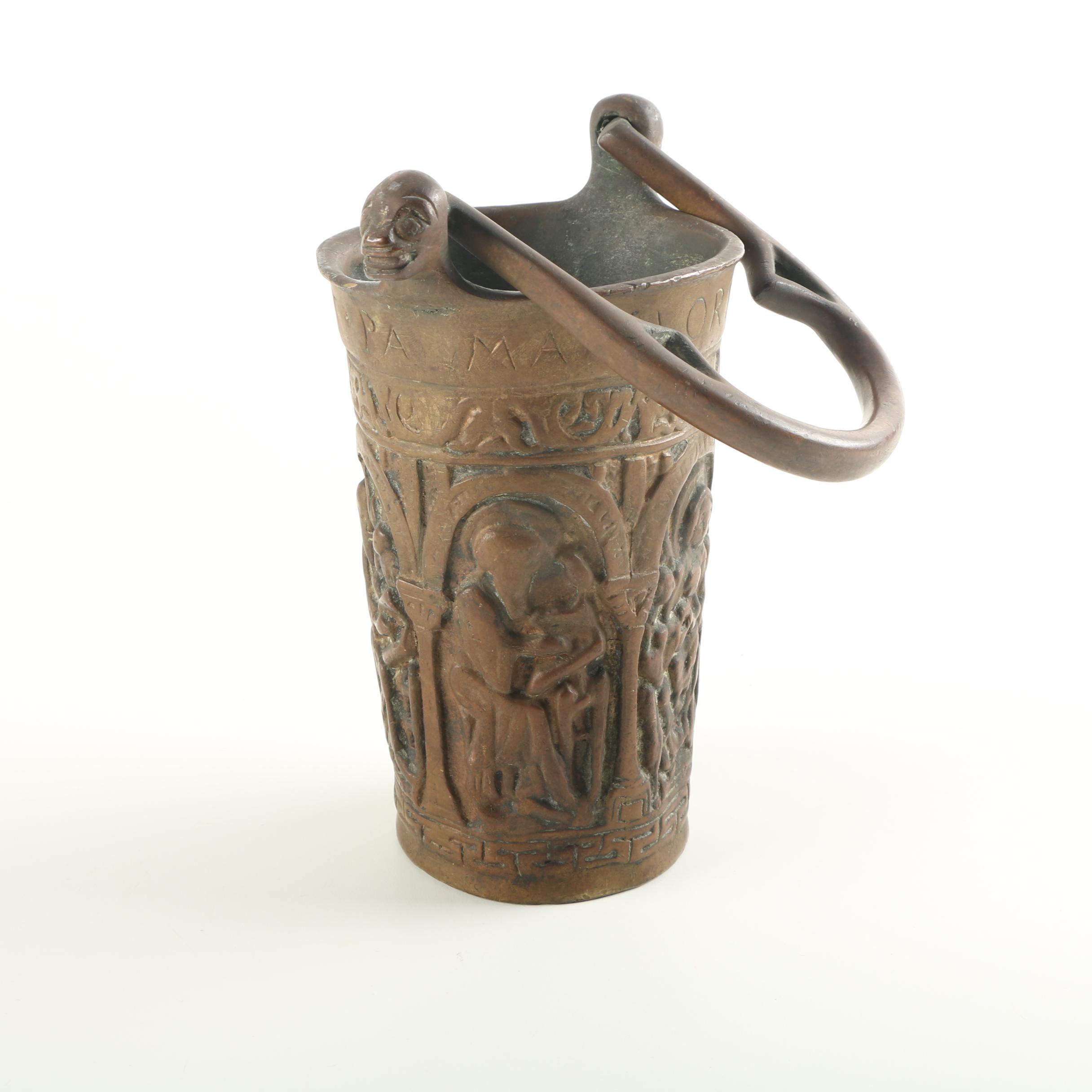 Bronze Holy Water Bucket