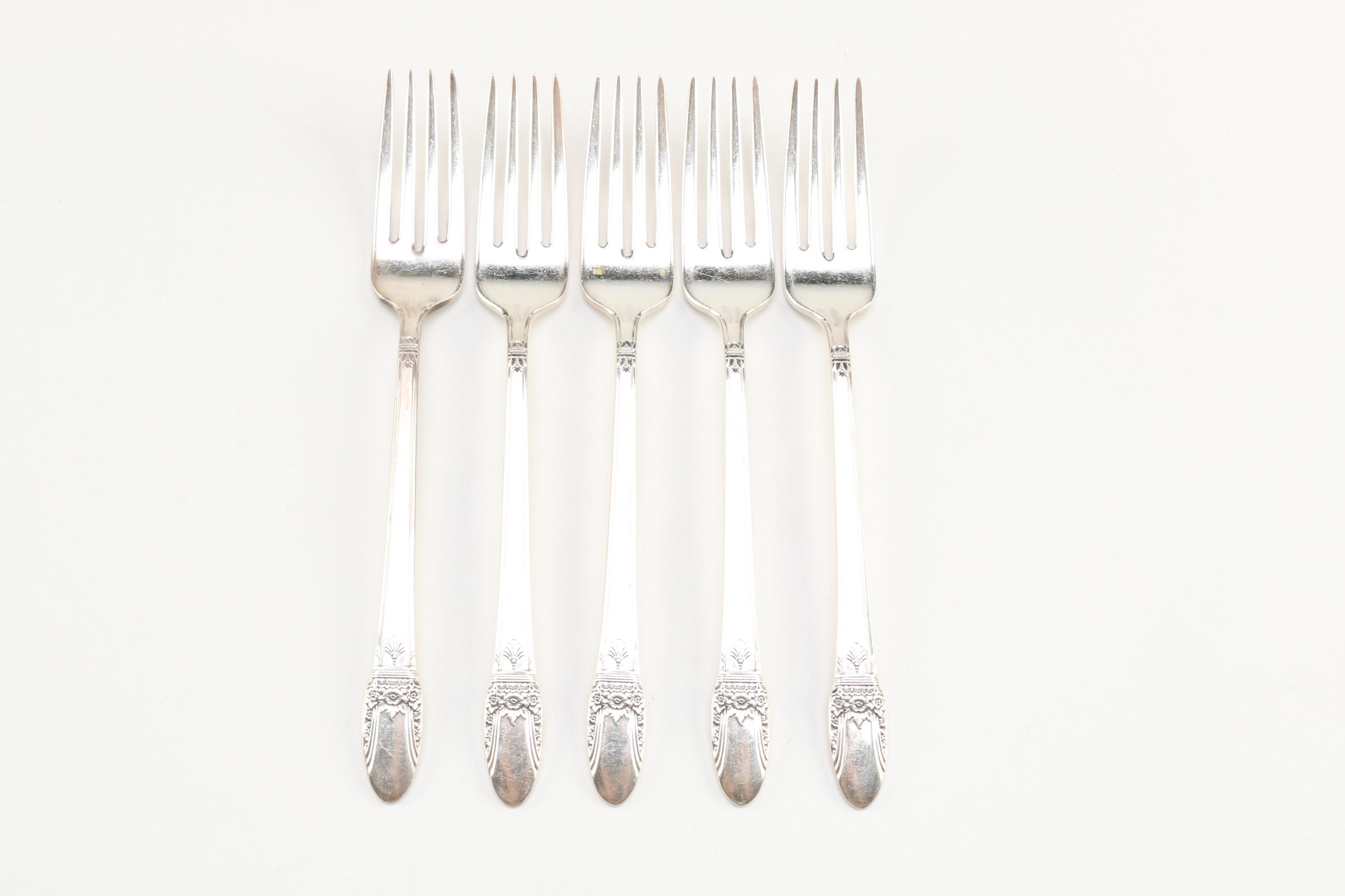 Assortment of Flatware Including International Silver, Williams, Oneida