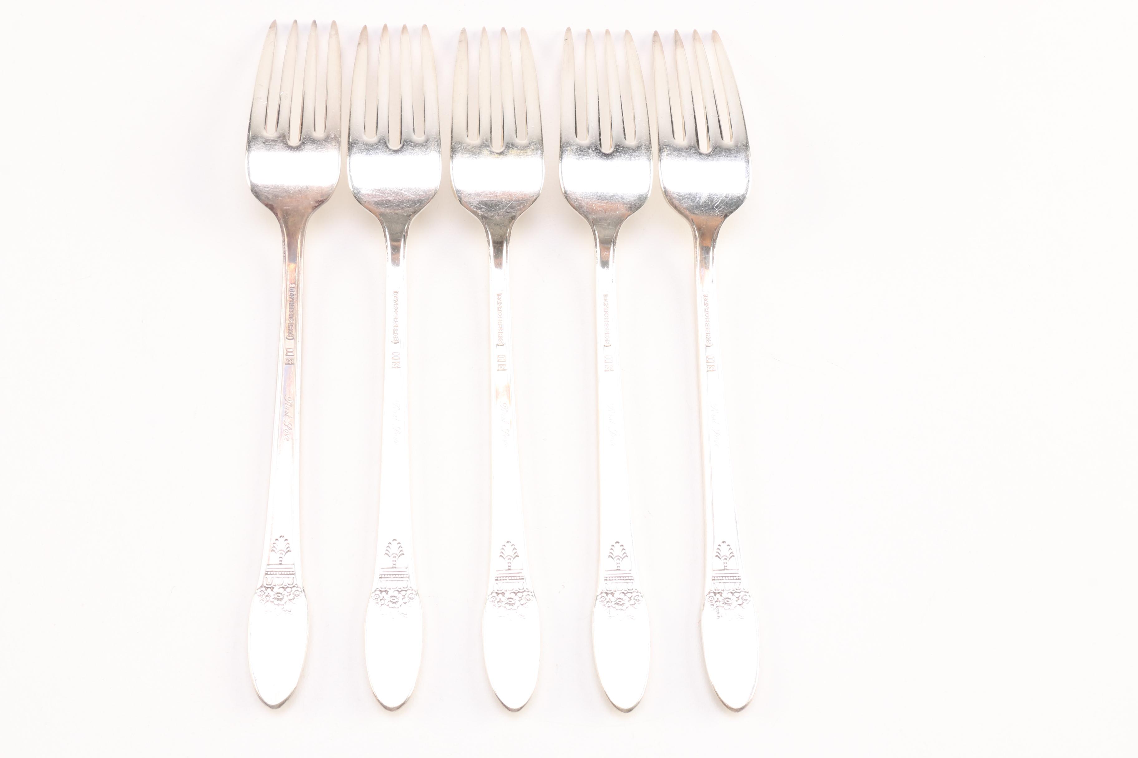 Assortment of Flatware Including International Silver, Williams, Oneida