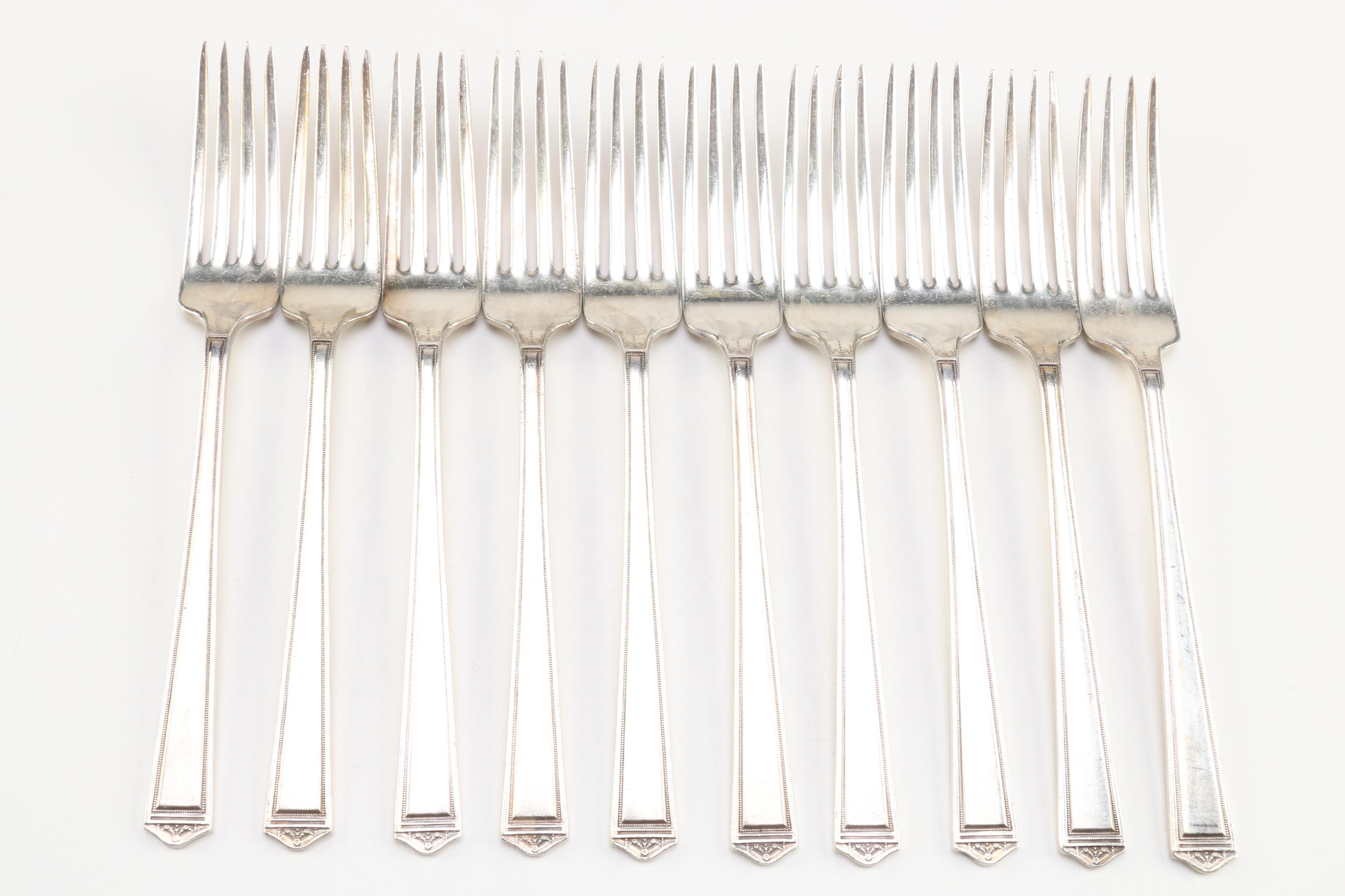 Assortment of Flatware Including International Silver, Williams, Oneida