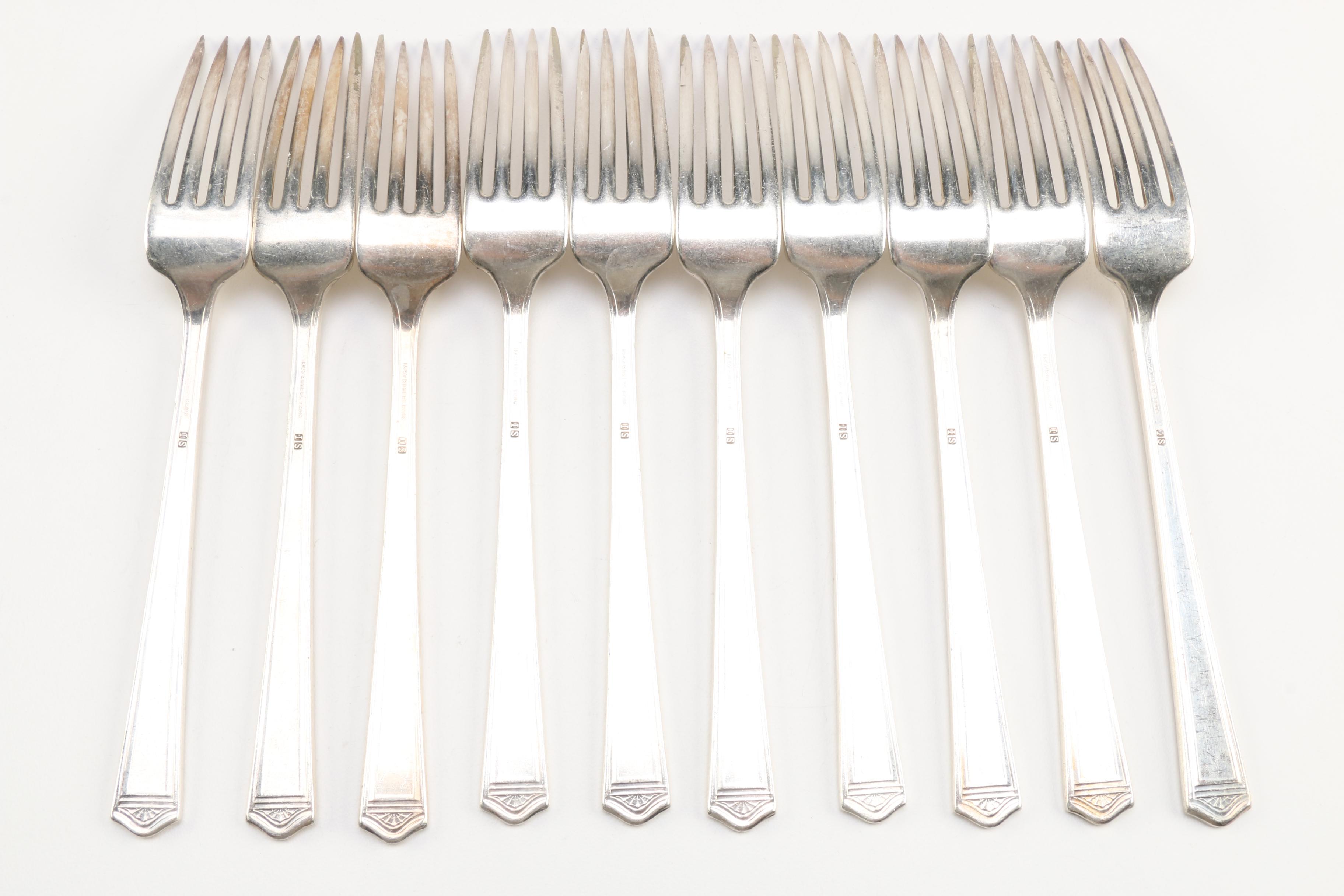 Assortment of Flatware Including International Silver, Williams, Oneida