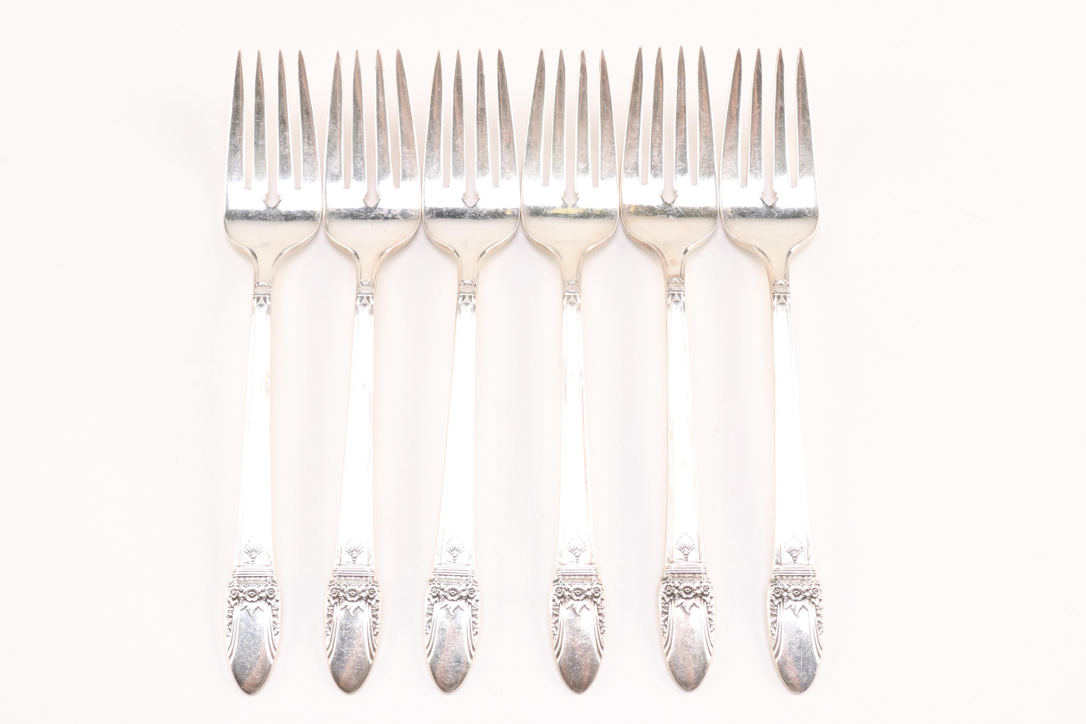 Assortment of Flatware Including International Silver, Williams, Oneida