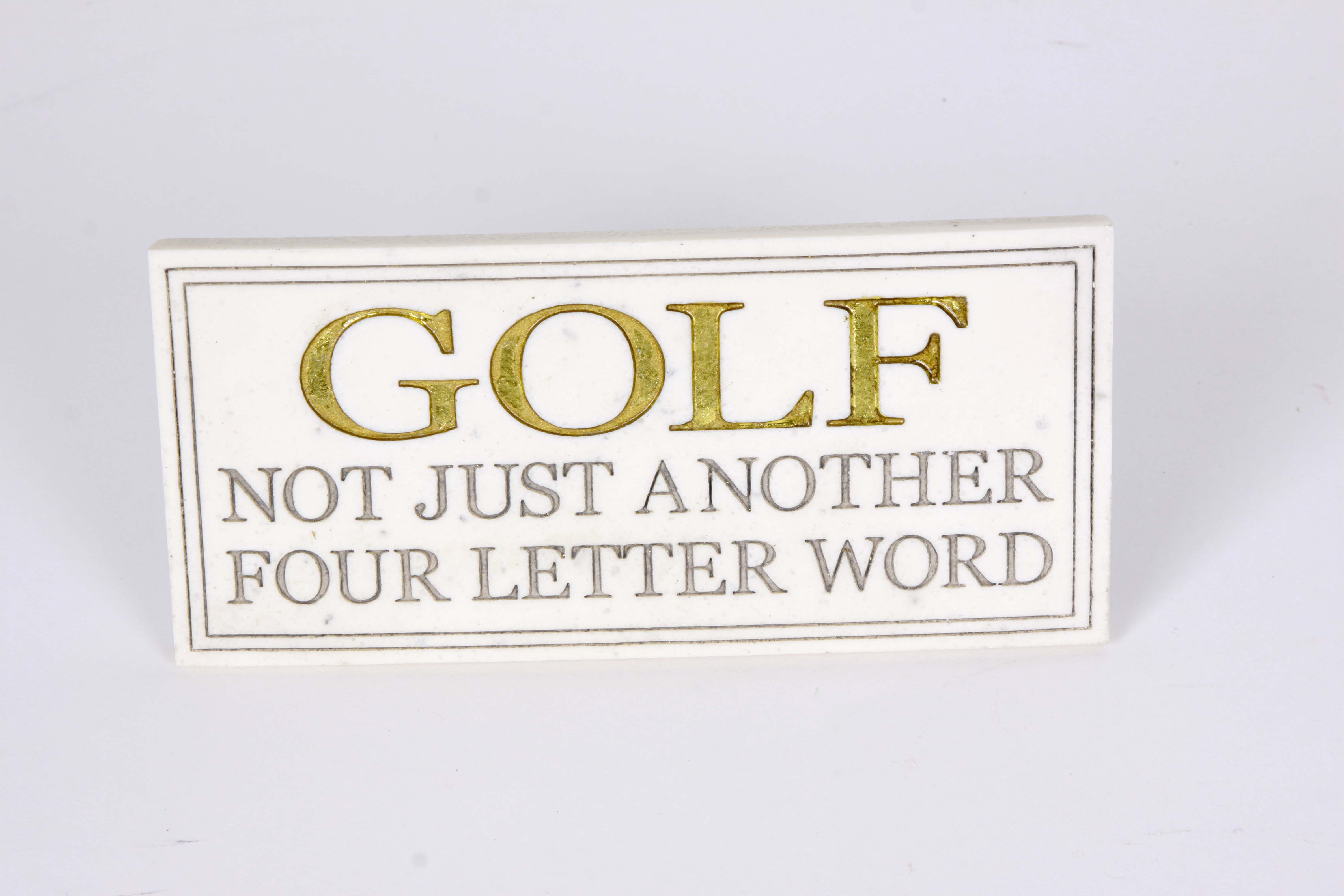 Assorted Golf Decor and More