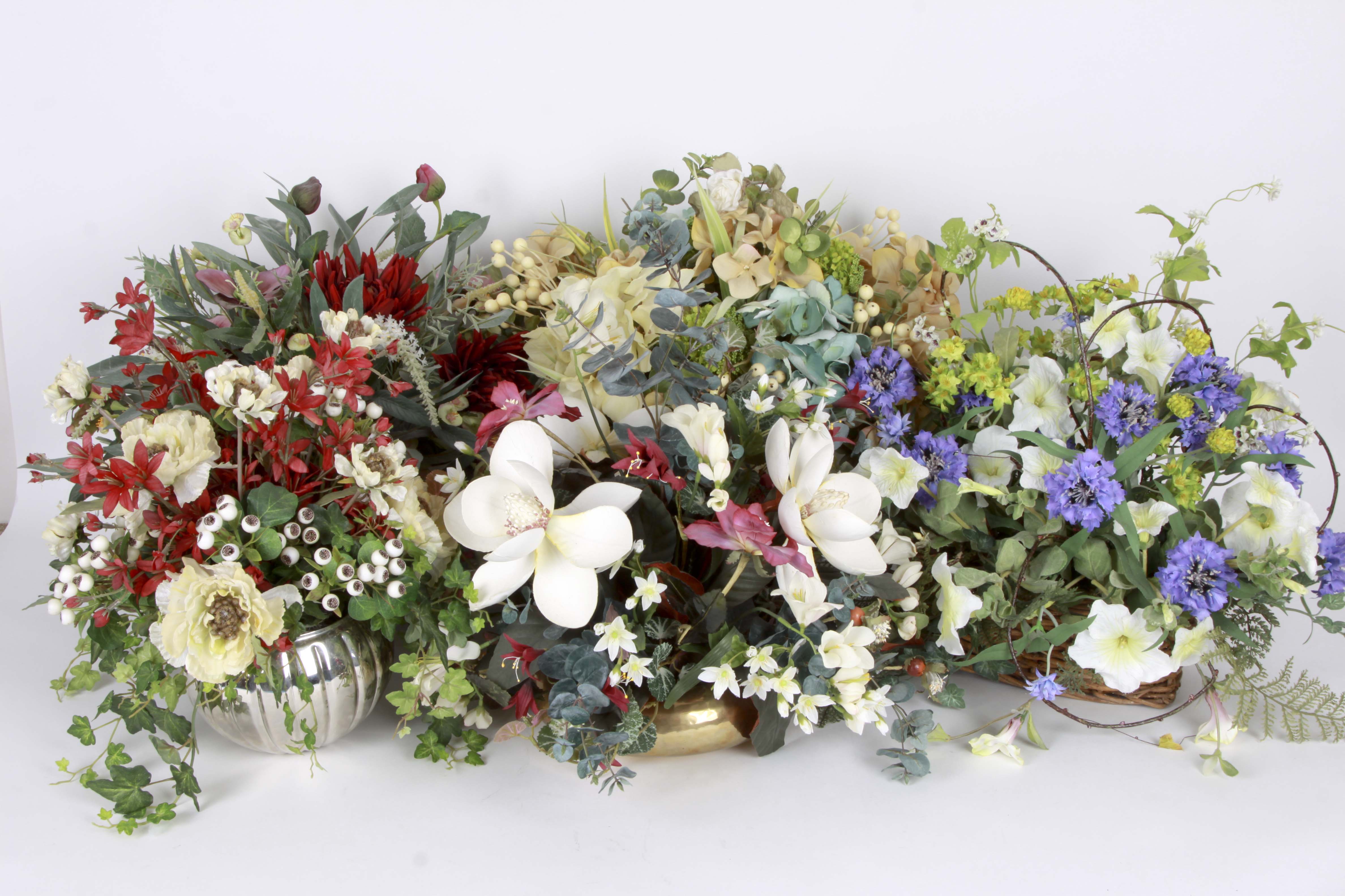 Five Faux-Floral Arrangements