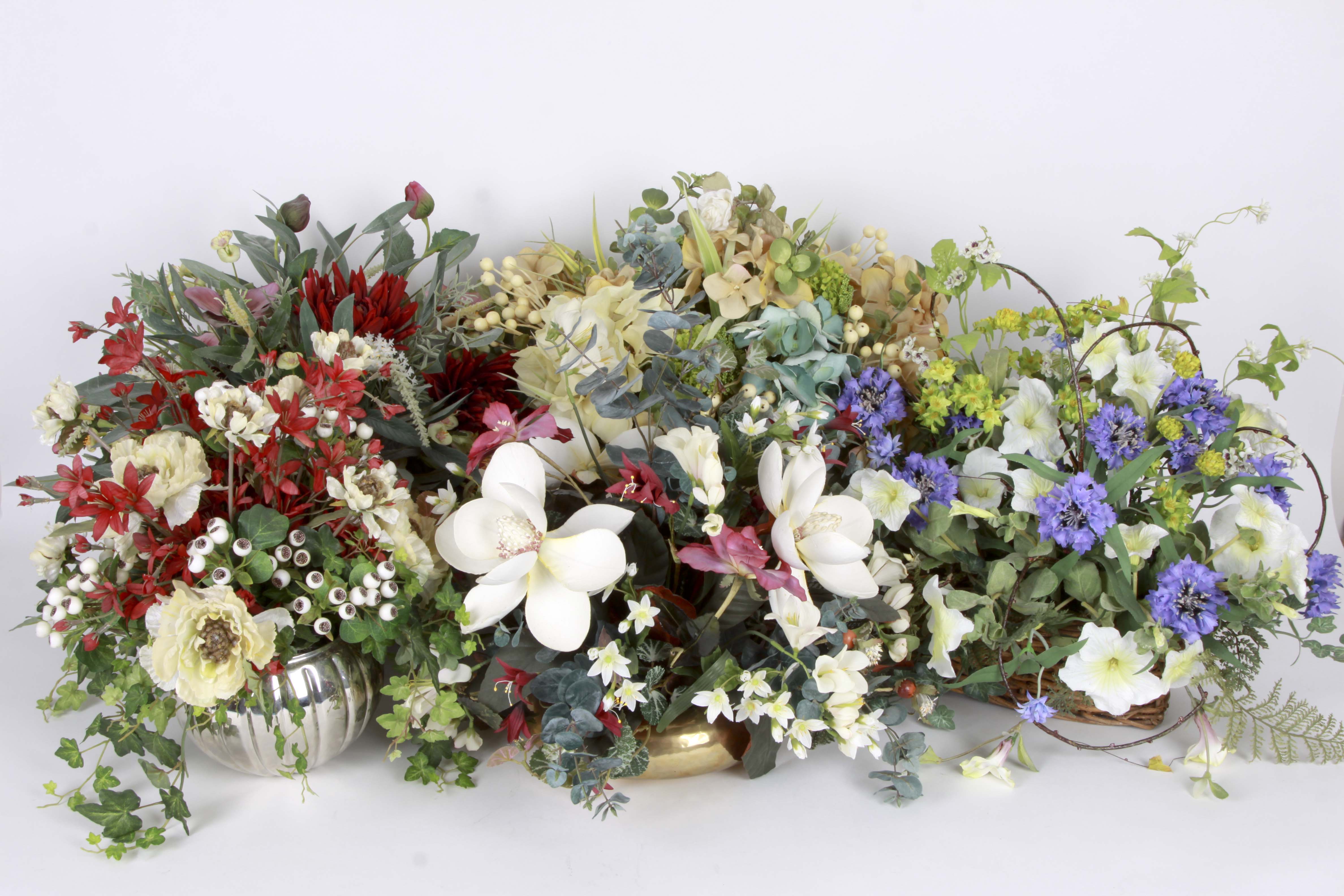 Five Faux-Floral Arrangements