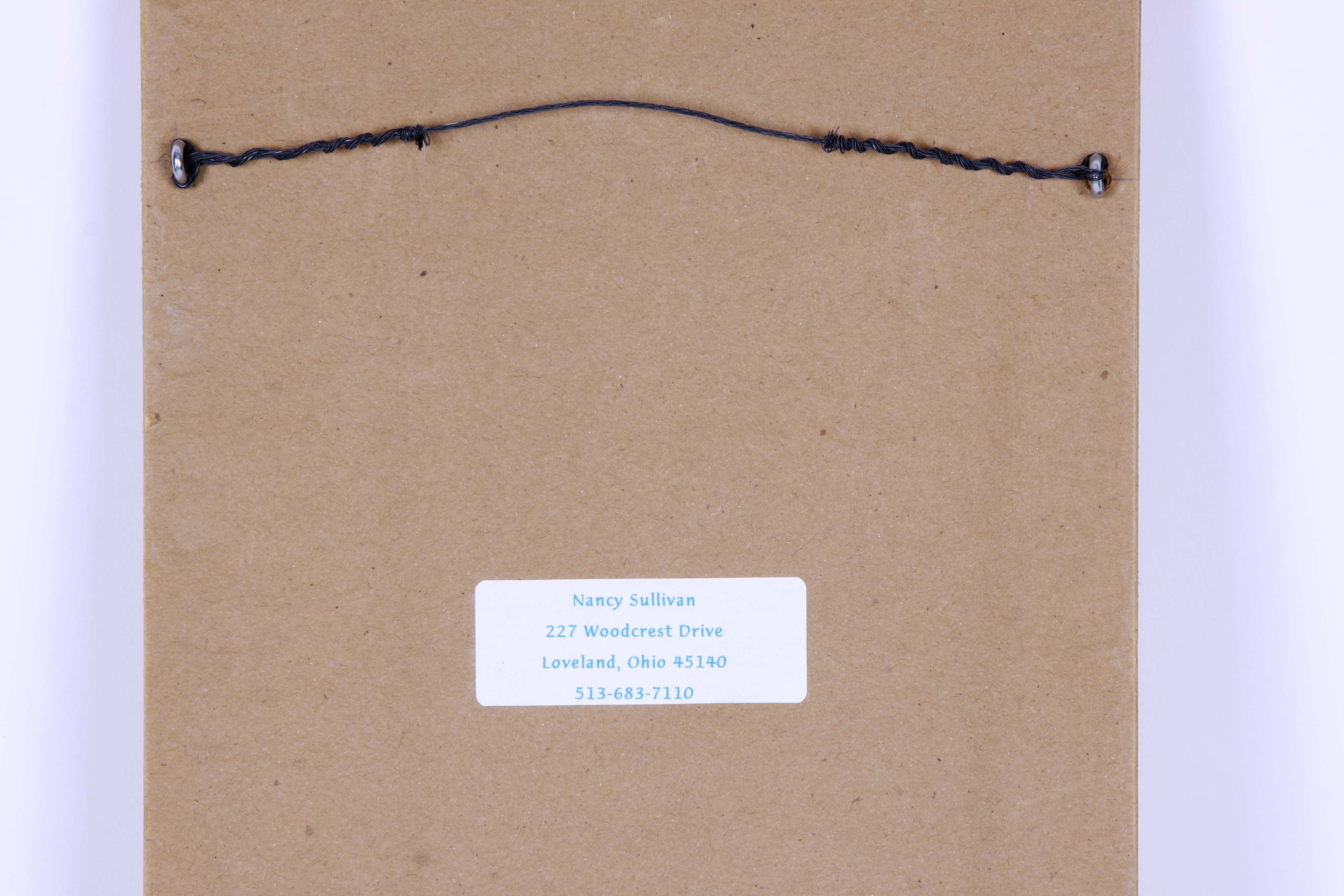 Bathroom Accessories and Decor Including an Original Watercolor