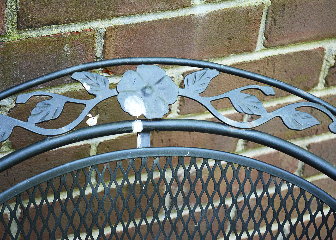 Black Wrought Iron Patio Chairs