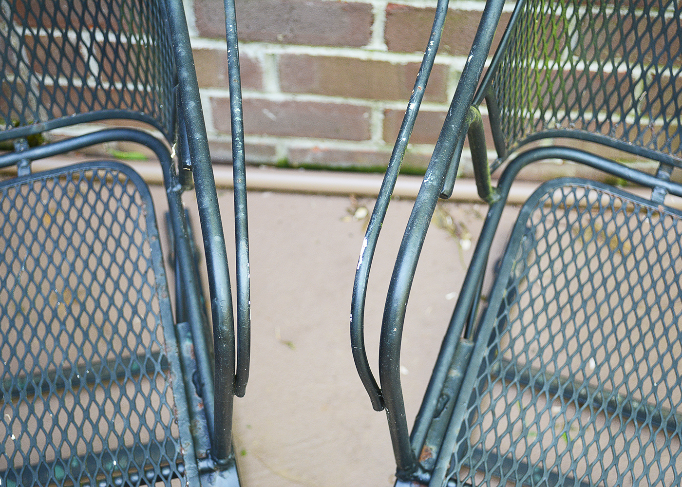 Black Wrought Iron Patio Chairs