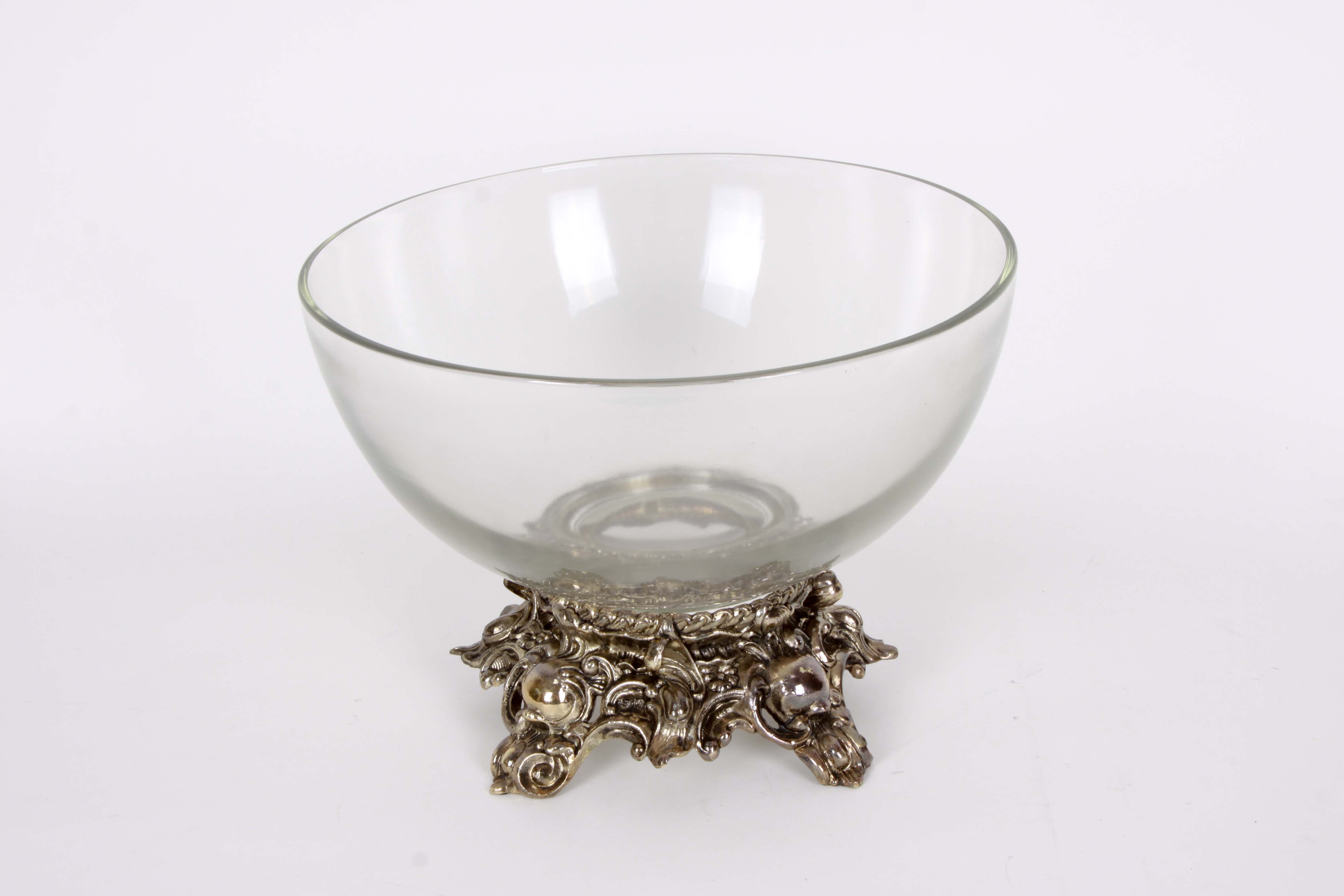 Vintage Large Punch Bowl Set by Pitman -Dreitzer